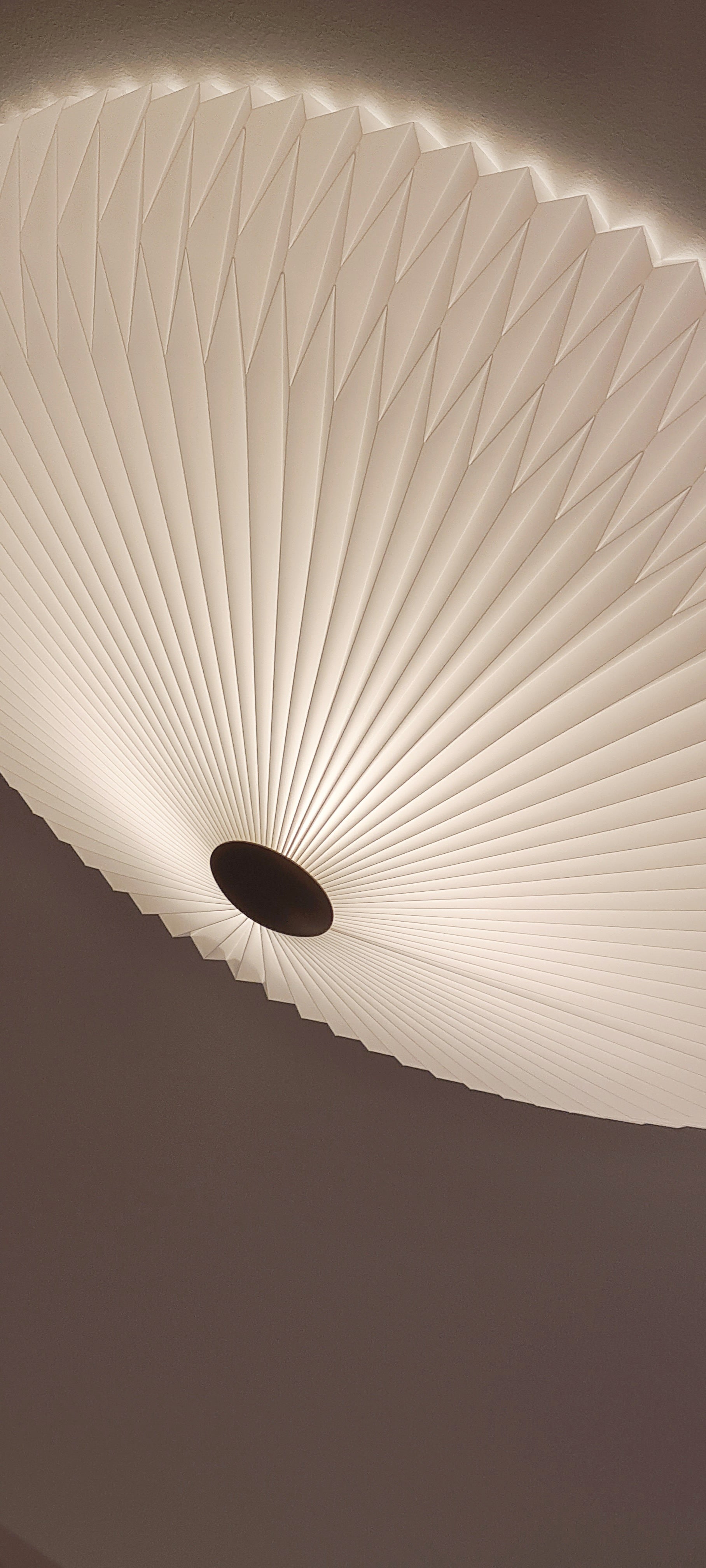 Wandlamp MODEL 23 wit met goud