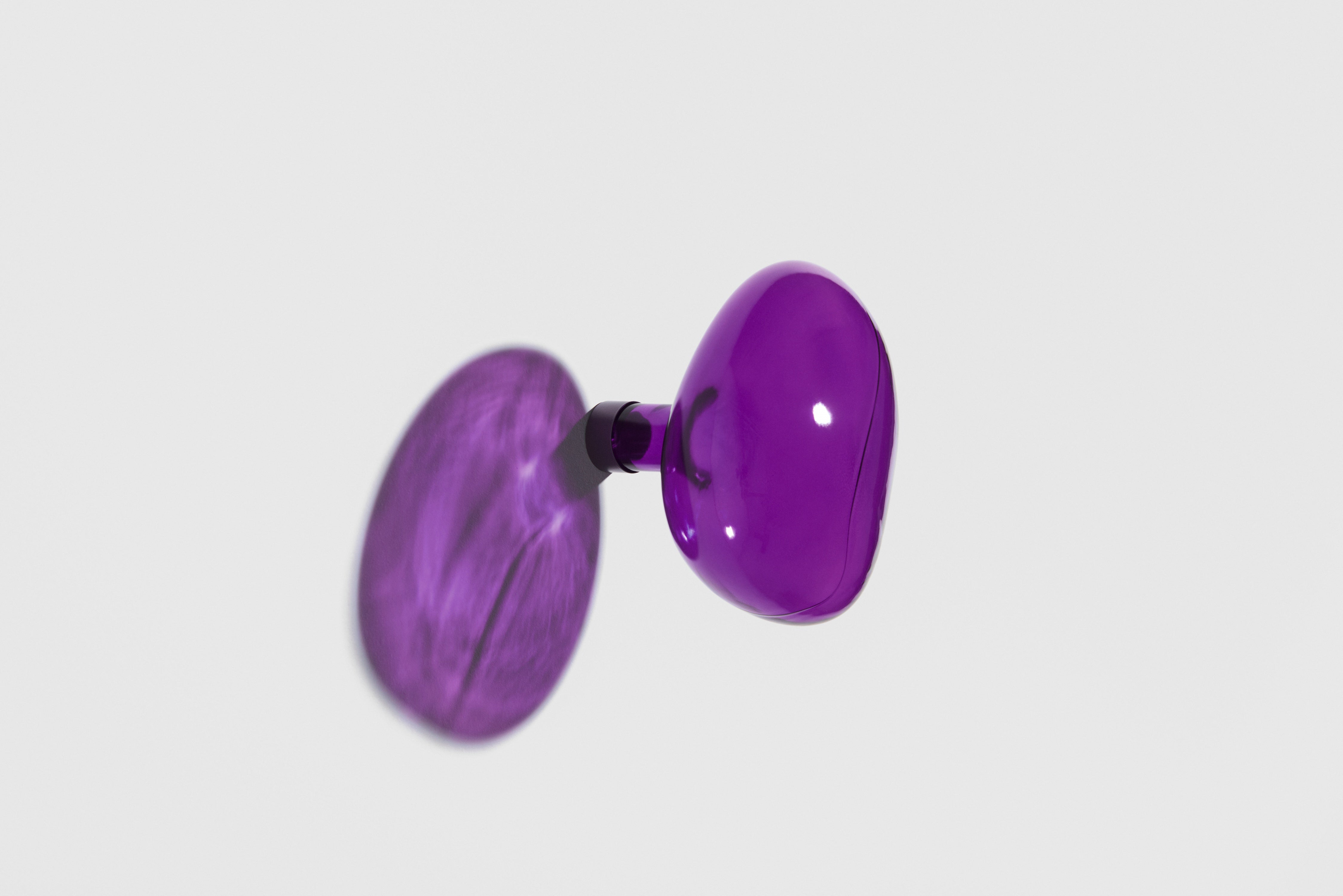 Wandkapstok BUBBLE paars