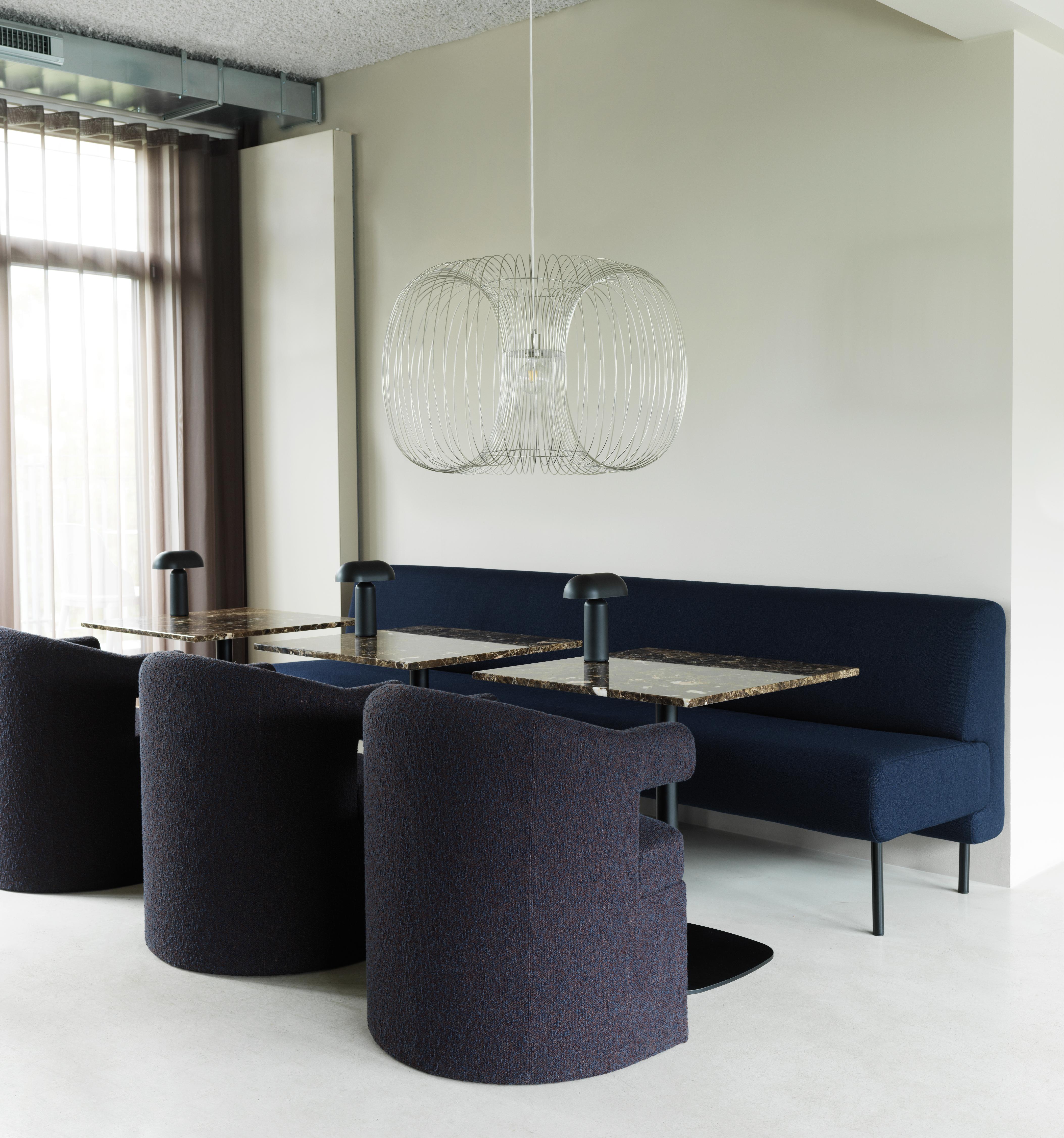 PORTA Tragbare Lampe schwarz