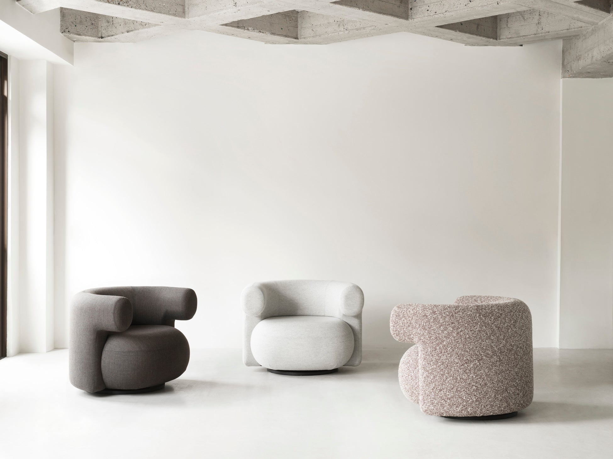 Gestoffeerde BURRA fauteuil