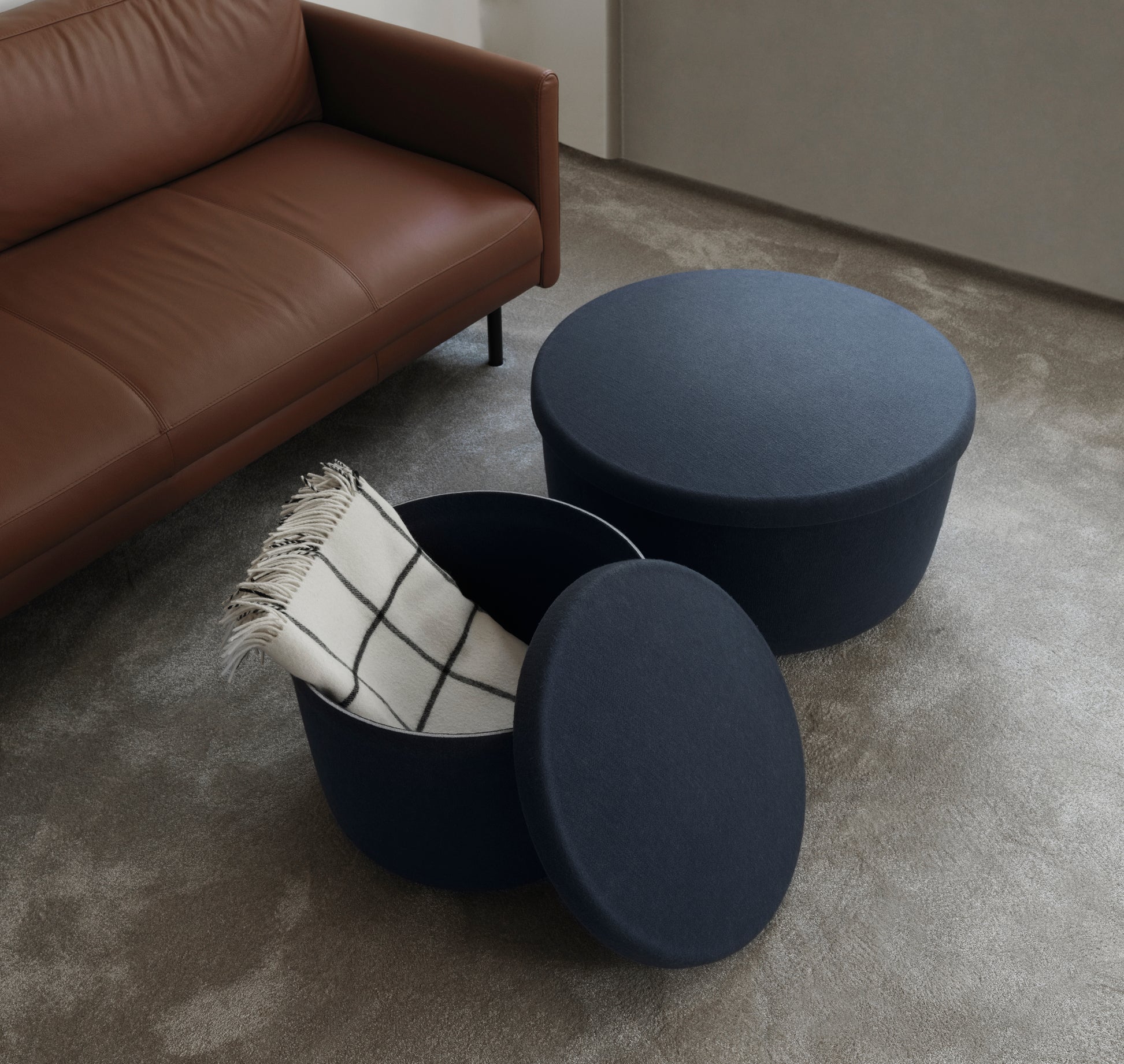 Pouf mit Blue Blue Storage