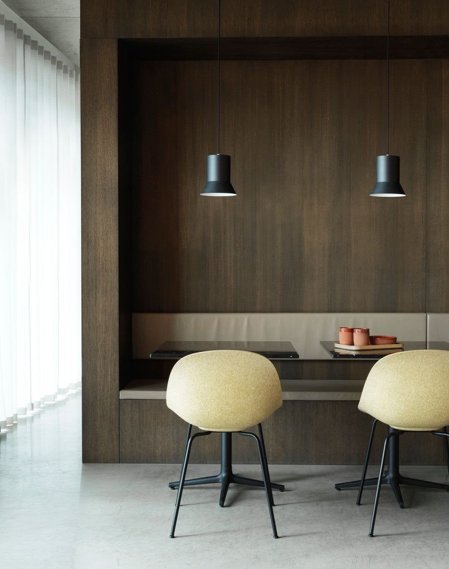 Café tafel ALLEZ stalen blad met zwarte basis