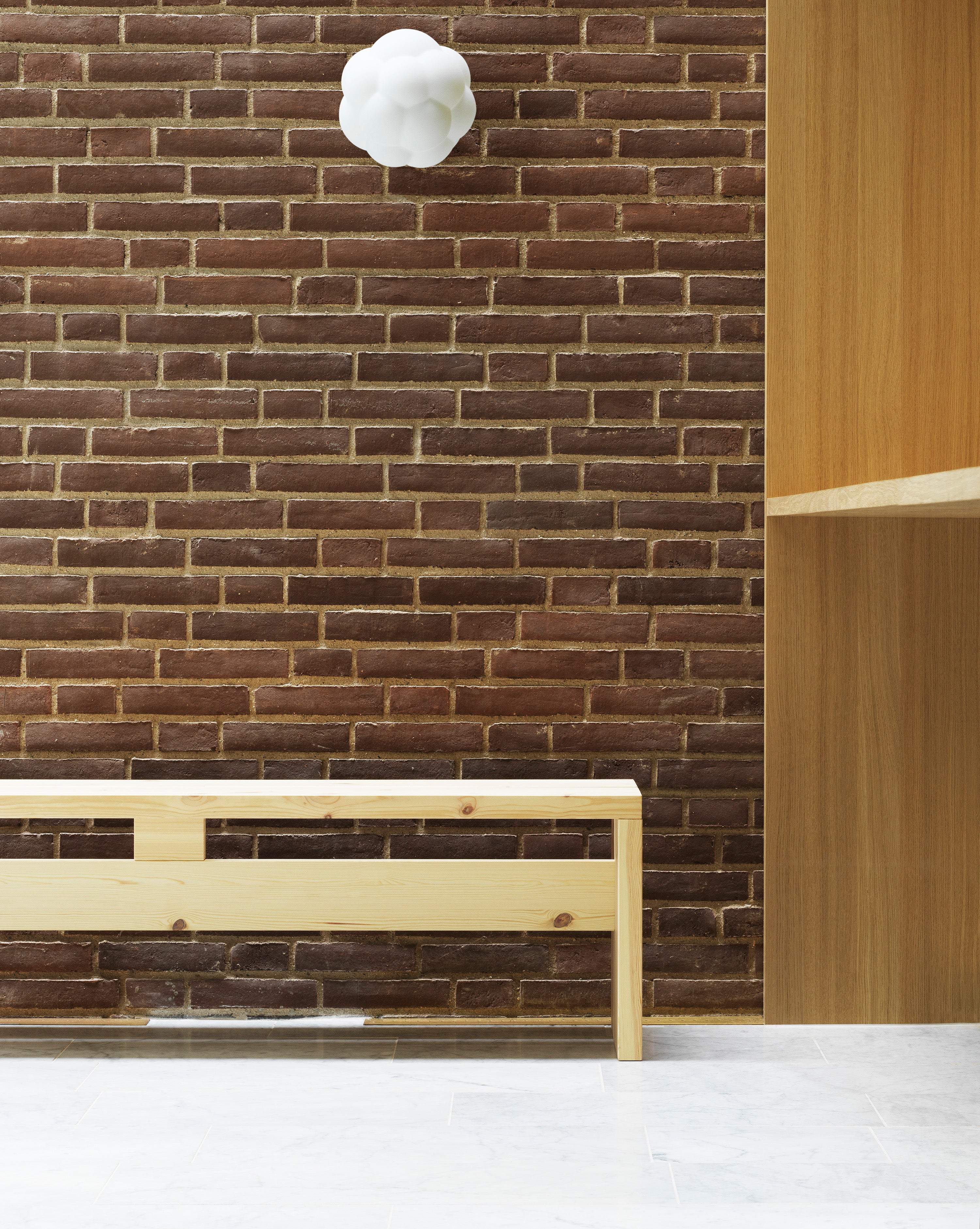 BUBBA wall lamp white