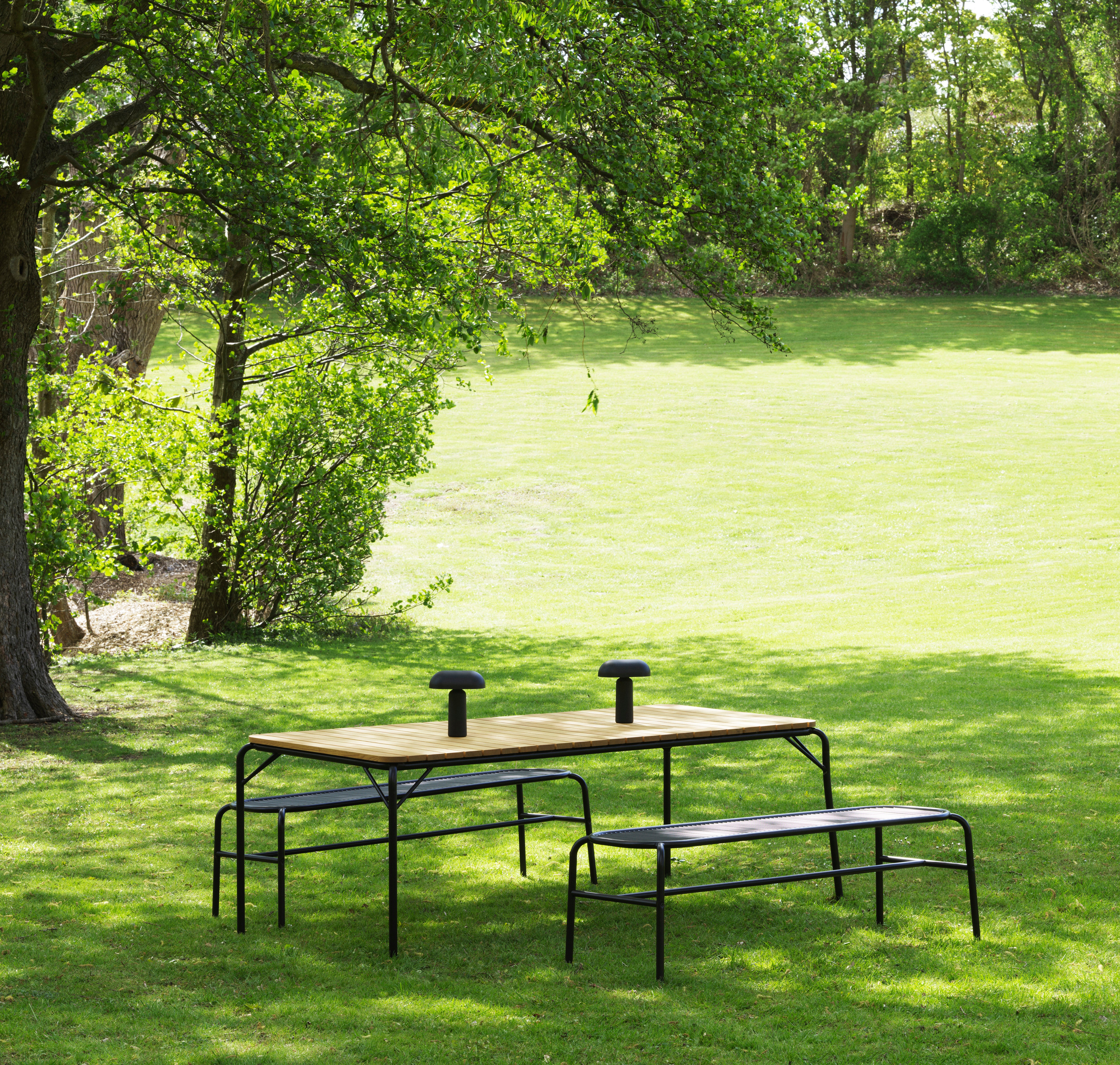 PORTA Tragbare Lampe schwarz