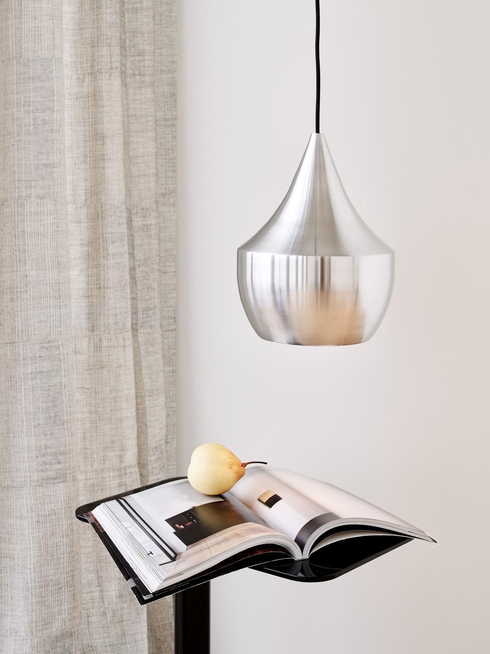 Lampa wisząca UNBEATEN FAT srebrny – metal