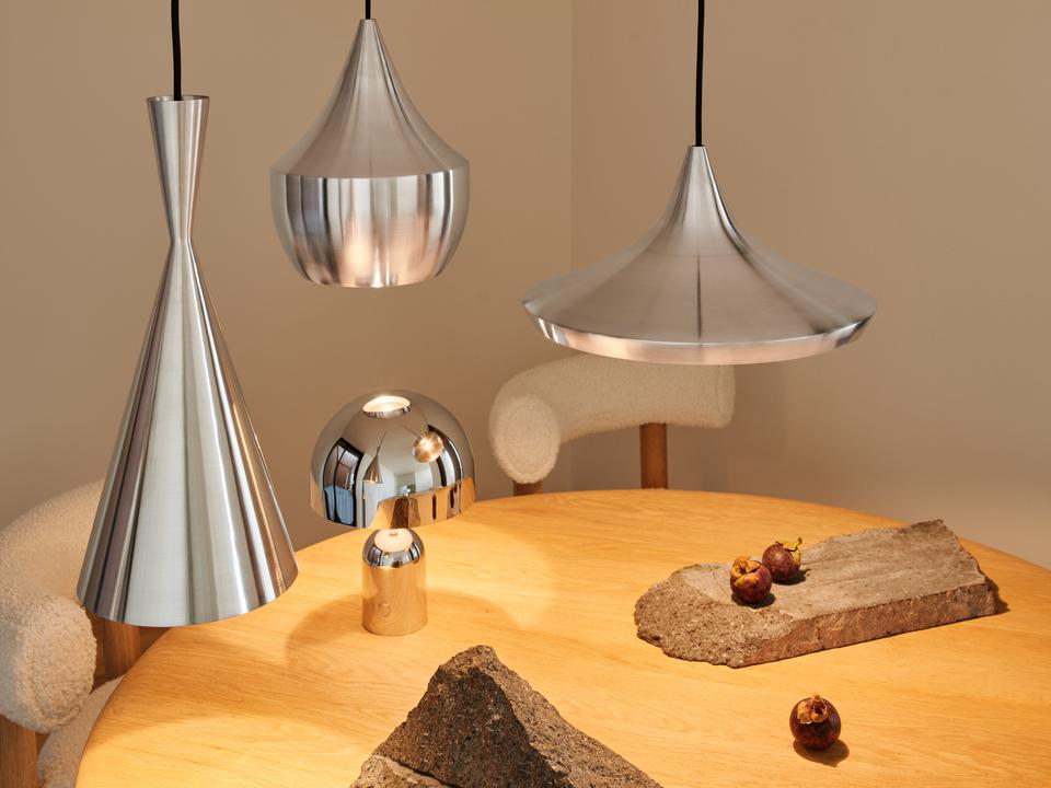 Lampa wisząca UNBEATEN FAT srebrny – styl nowoczesny