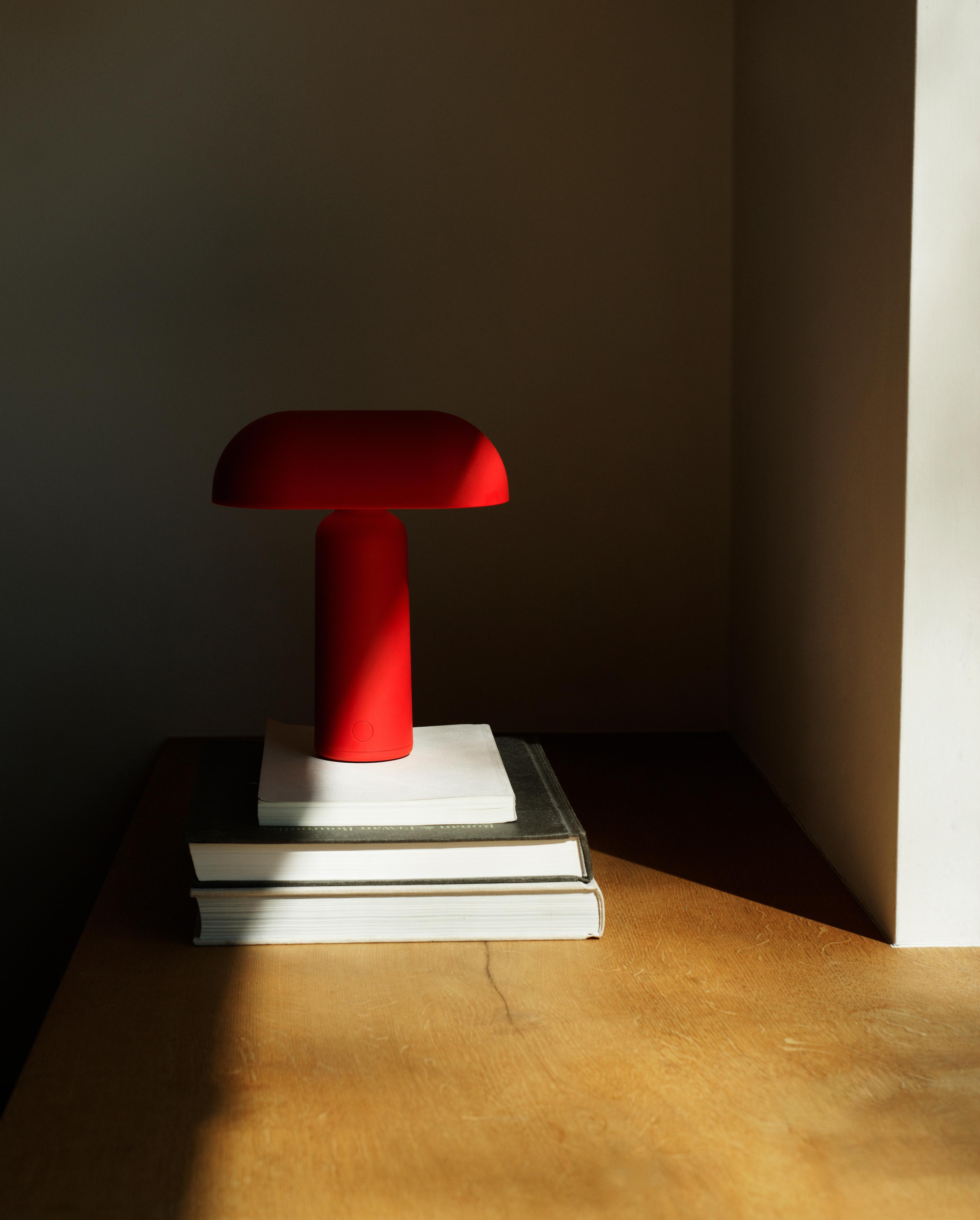 PORTA tragbare Lampe rot