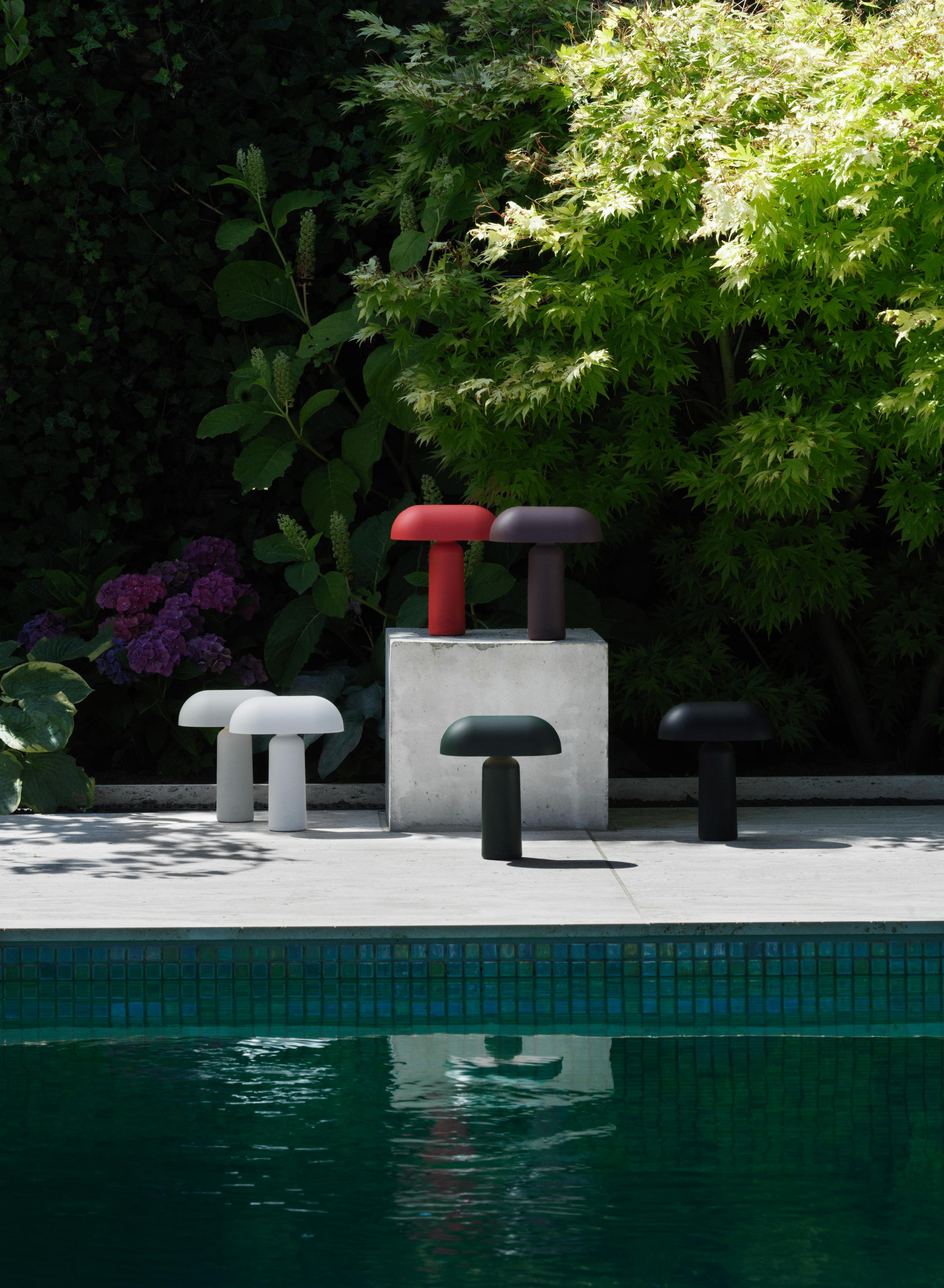 Draagbare lamp PORTA wit