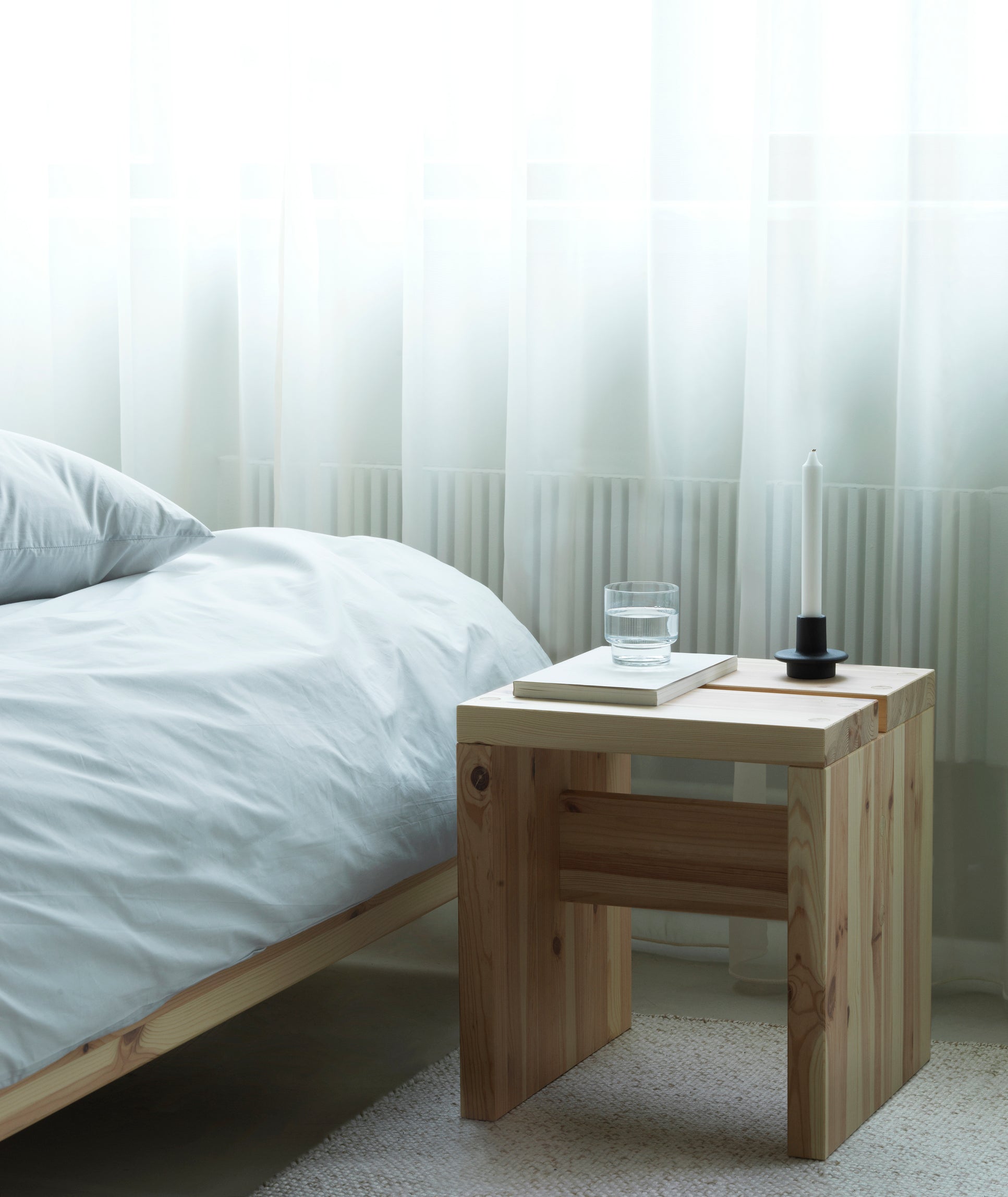 Statafel STRETCH dennenhout