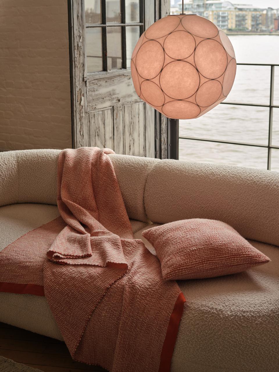 Koc THREAD crème met oranje