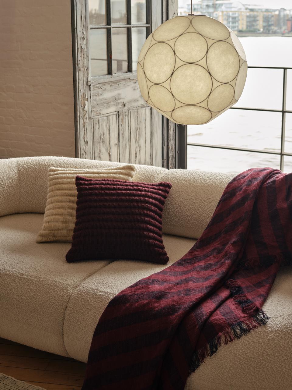 BAND blanket burgundy