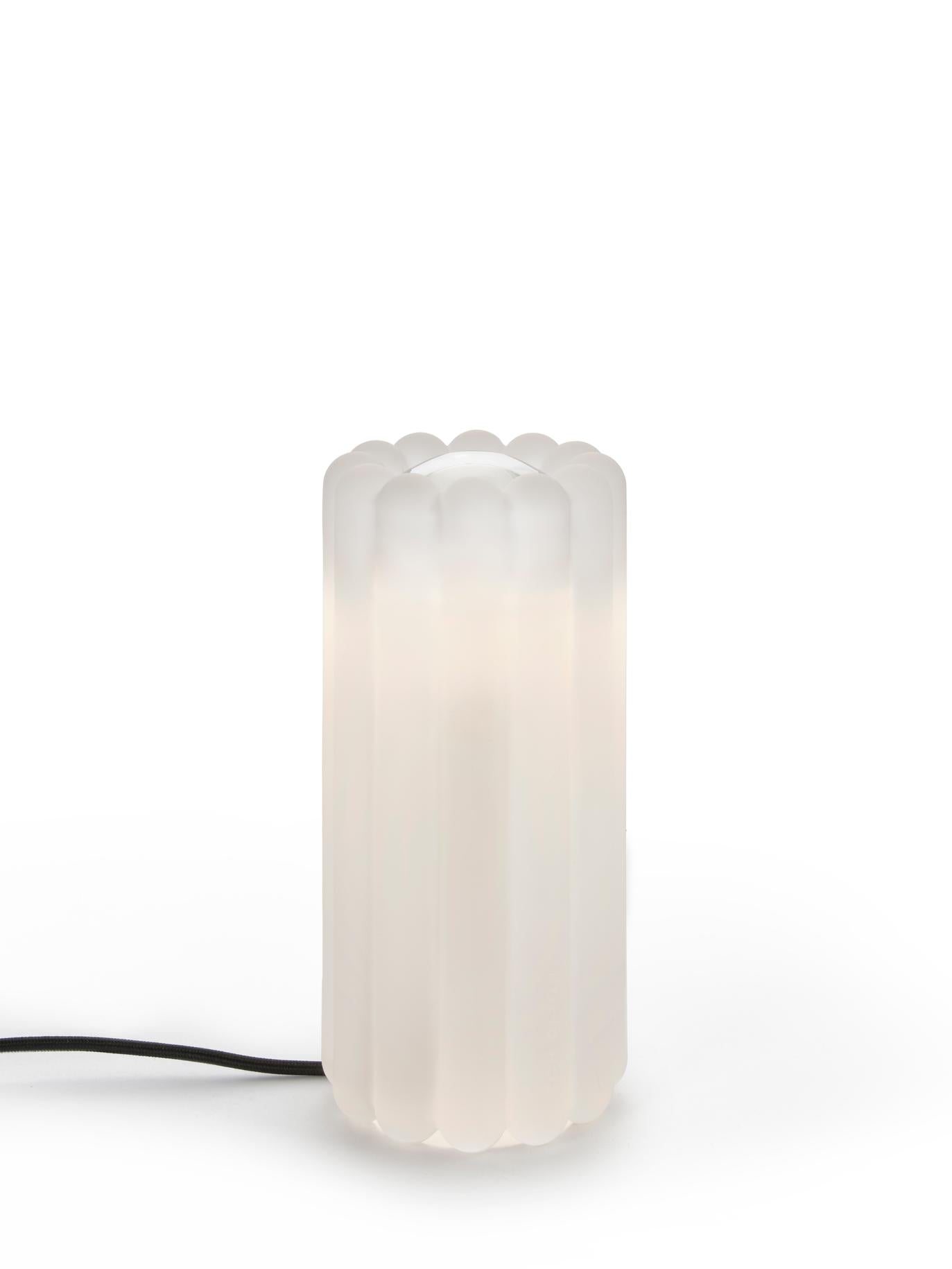 Table lamp PRESS frosted glass