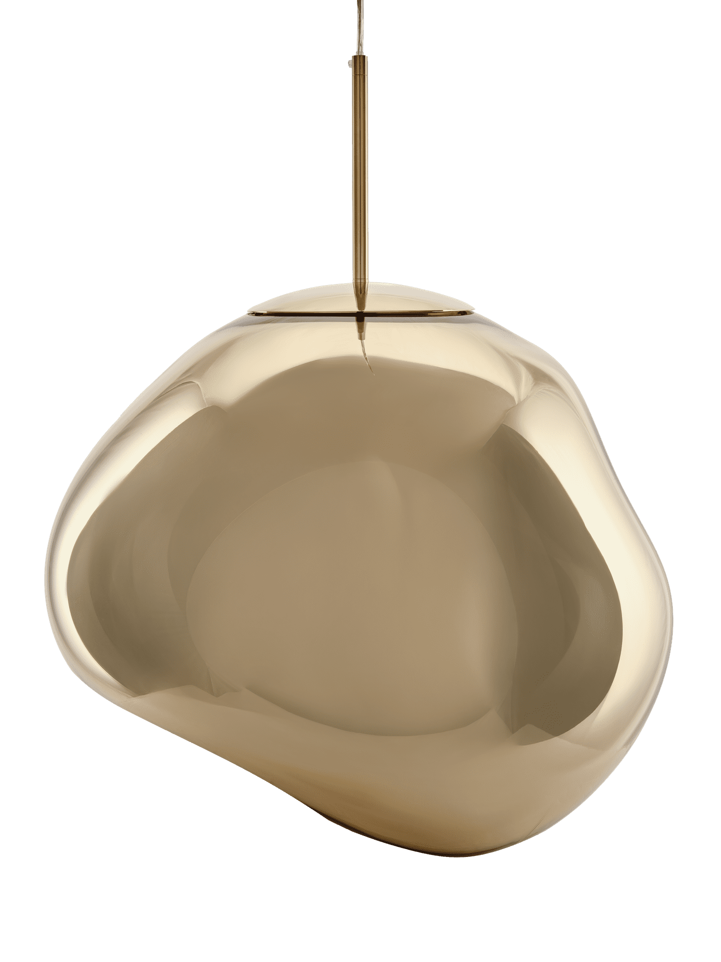 Hängelampe MELT braun