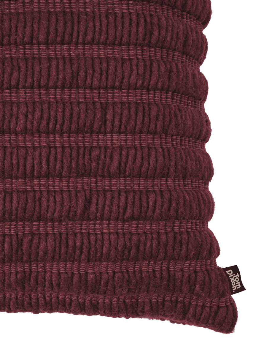 RIDGE Cushion Burgundy