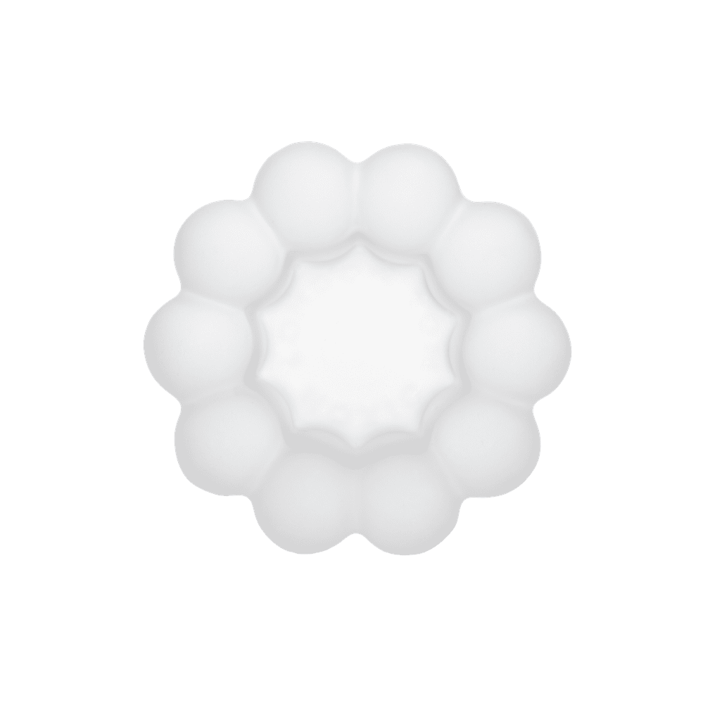 Kaarsenhouder PRESS mat glas