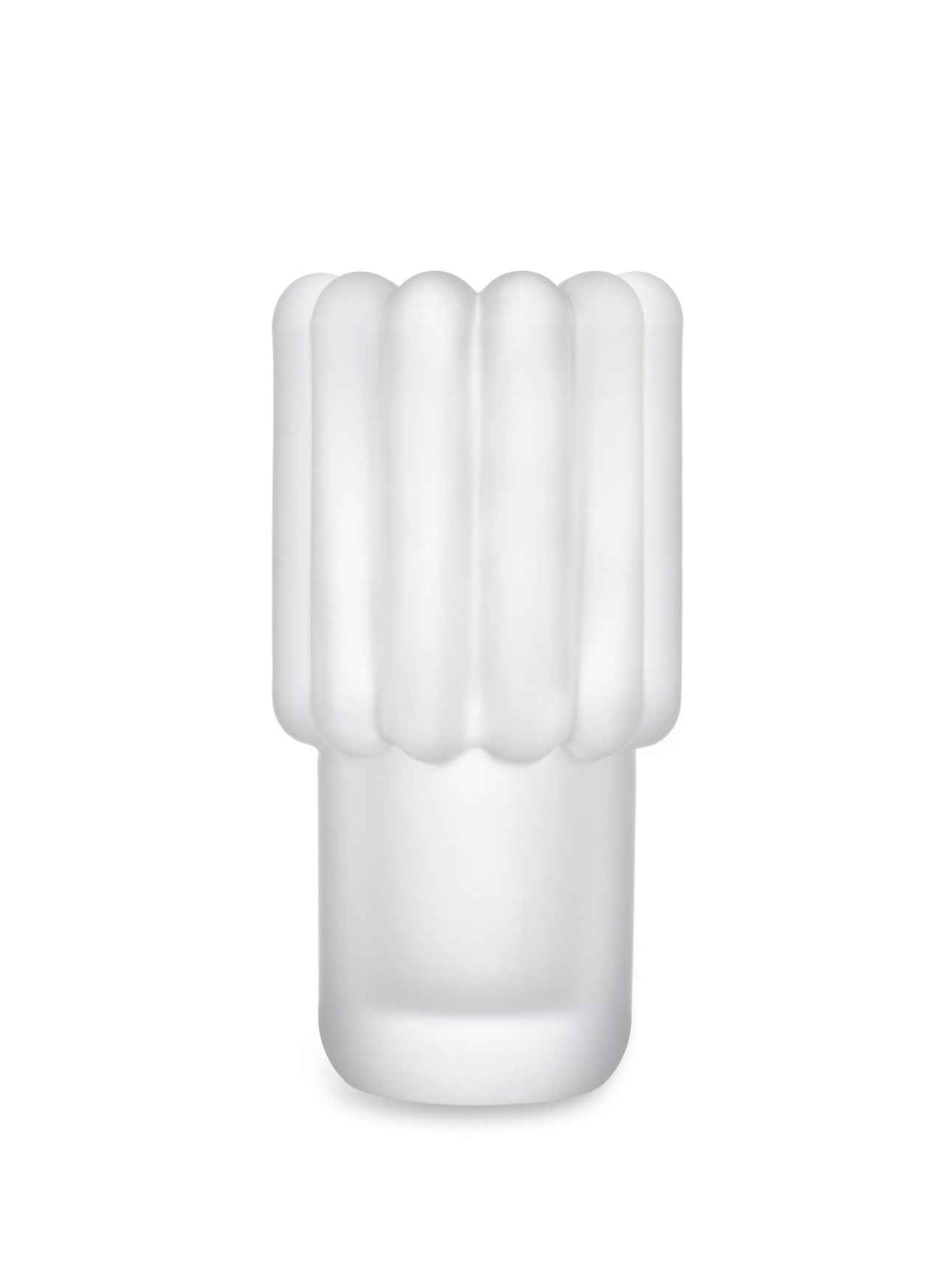 Vase PRESS matte glass