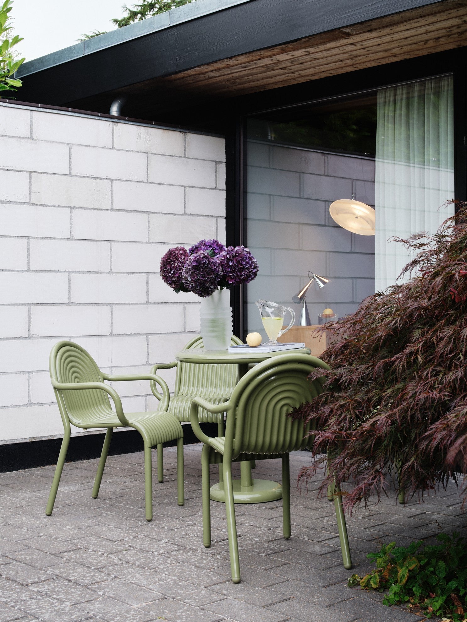 Buitenstoel GROOVE groen