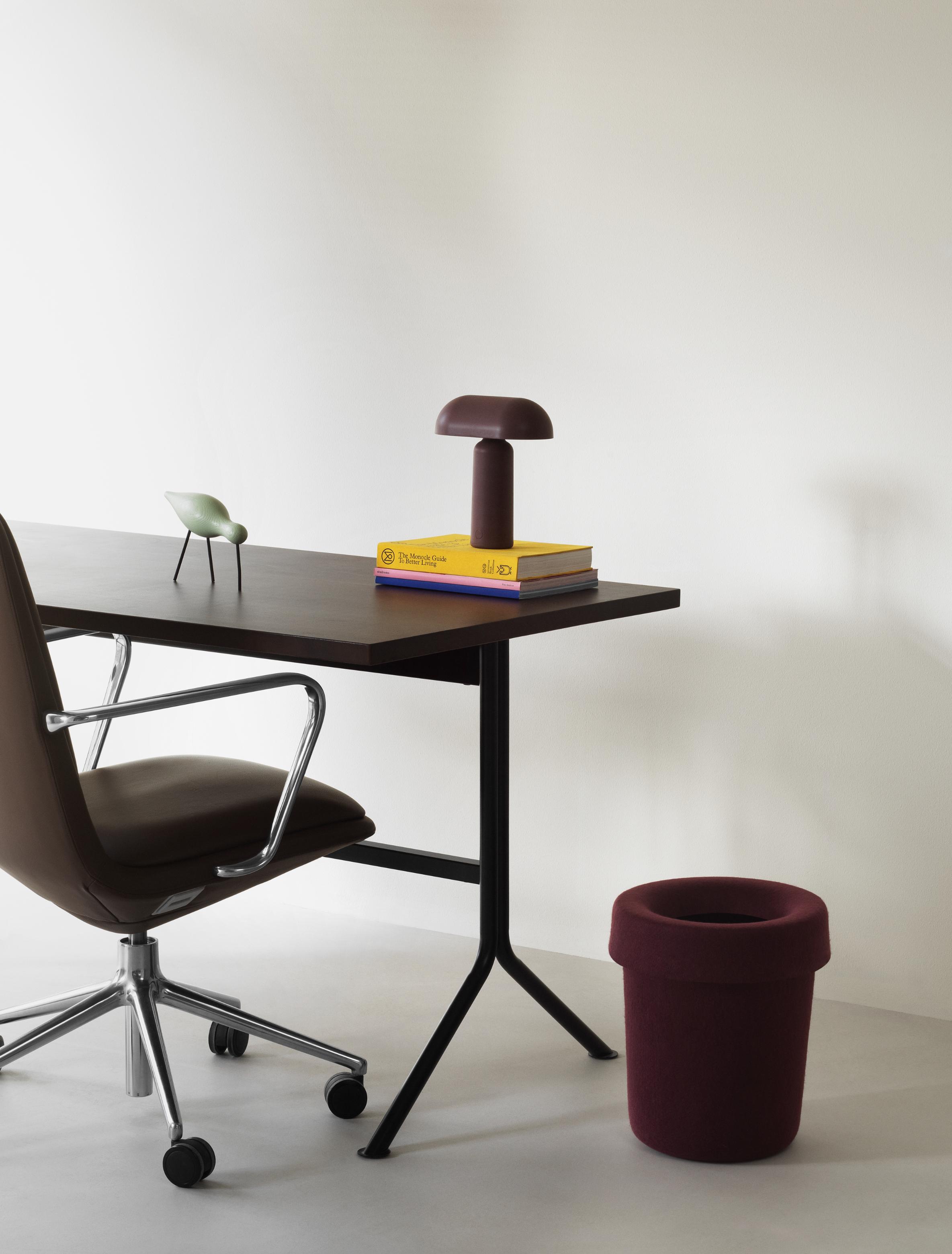 Draagbare lamp PORTA bruin