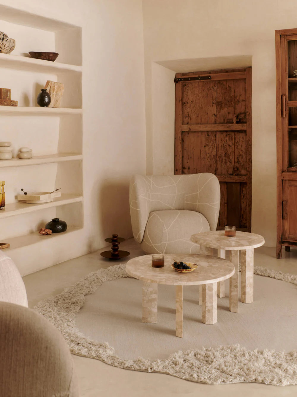 RICO LOUNGE Armchair Can Lis sand