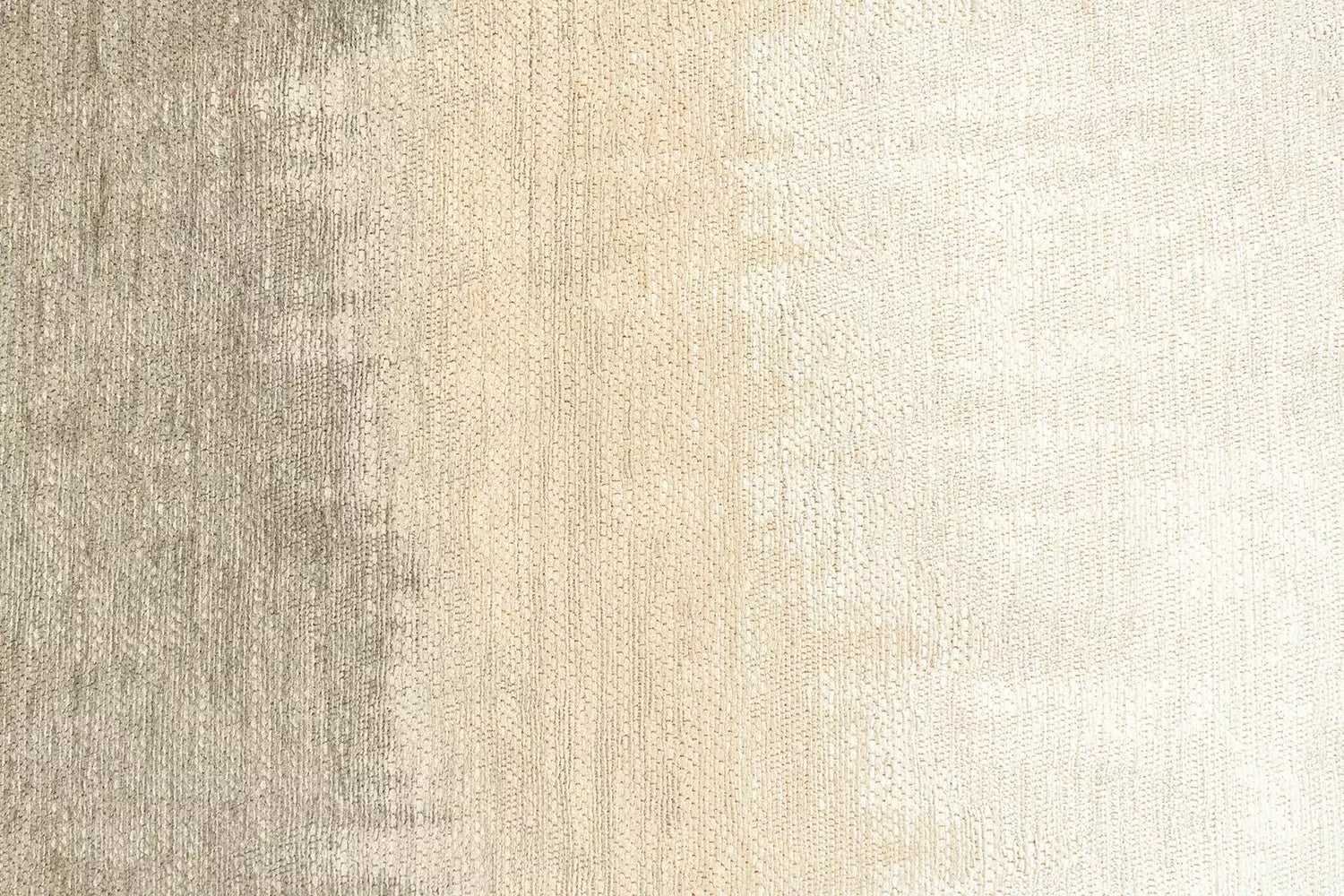 Runder Teppich SENDAI beige mit braunem Muster