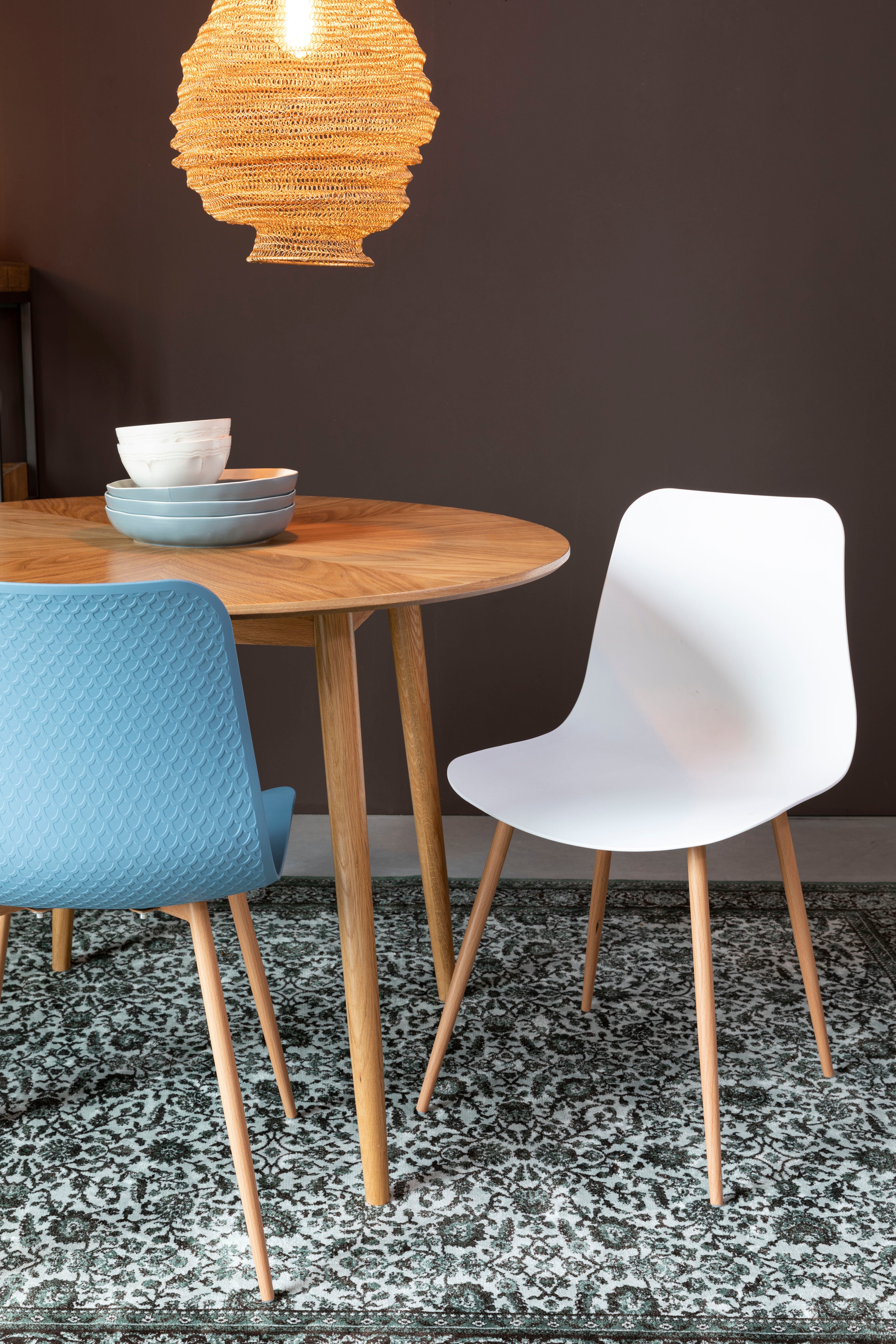 Ronde tafel FABIO eikenfineer