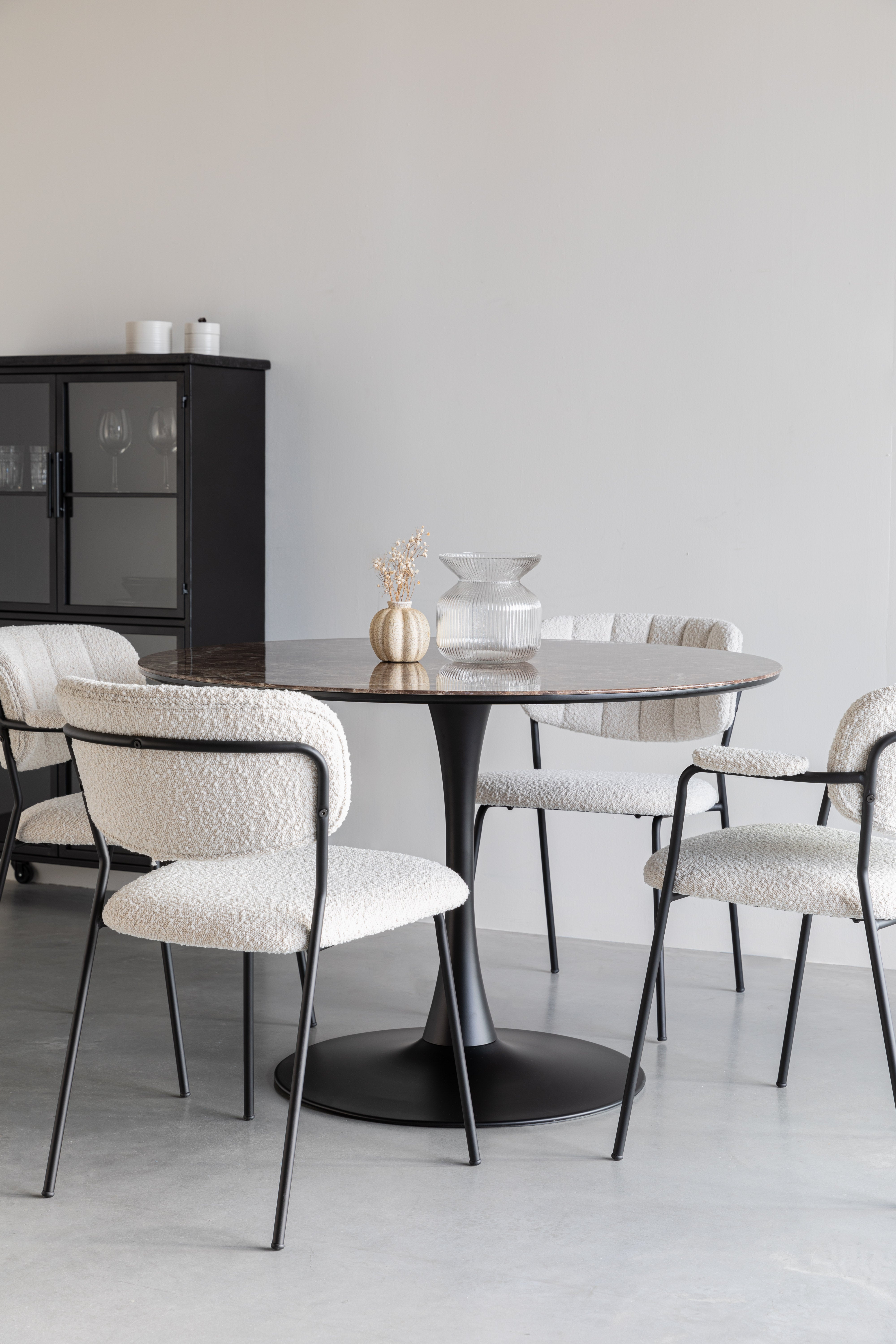 Ronde tafel MARU zwart