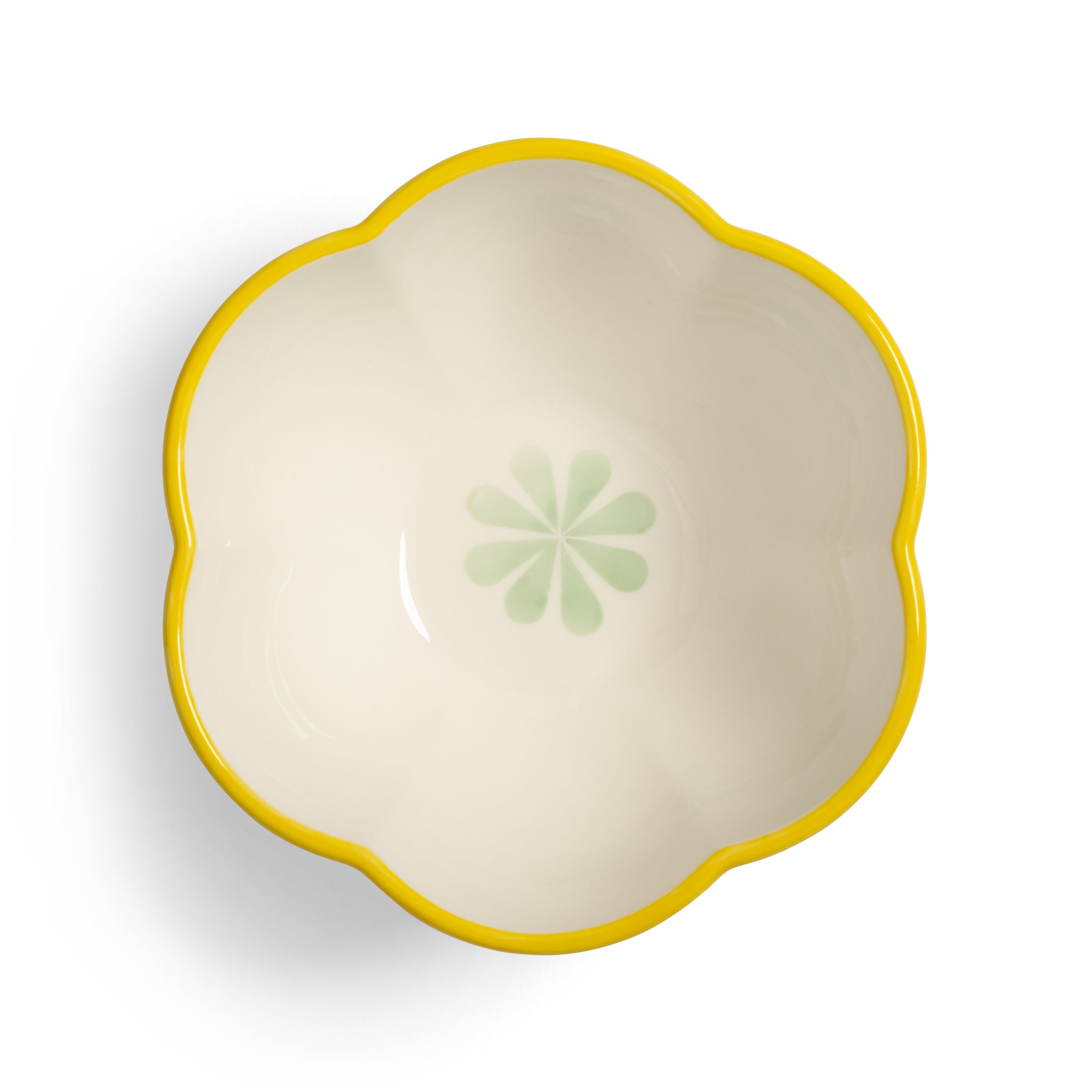 Set van kommen FOLK kleurrijk porselein