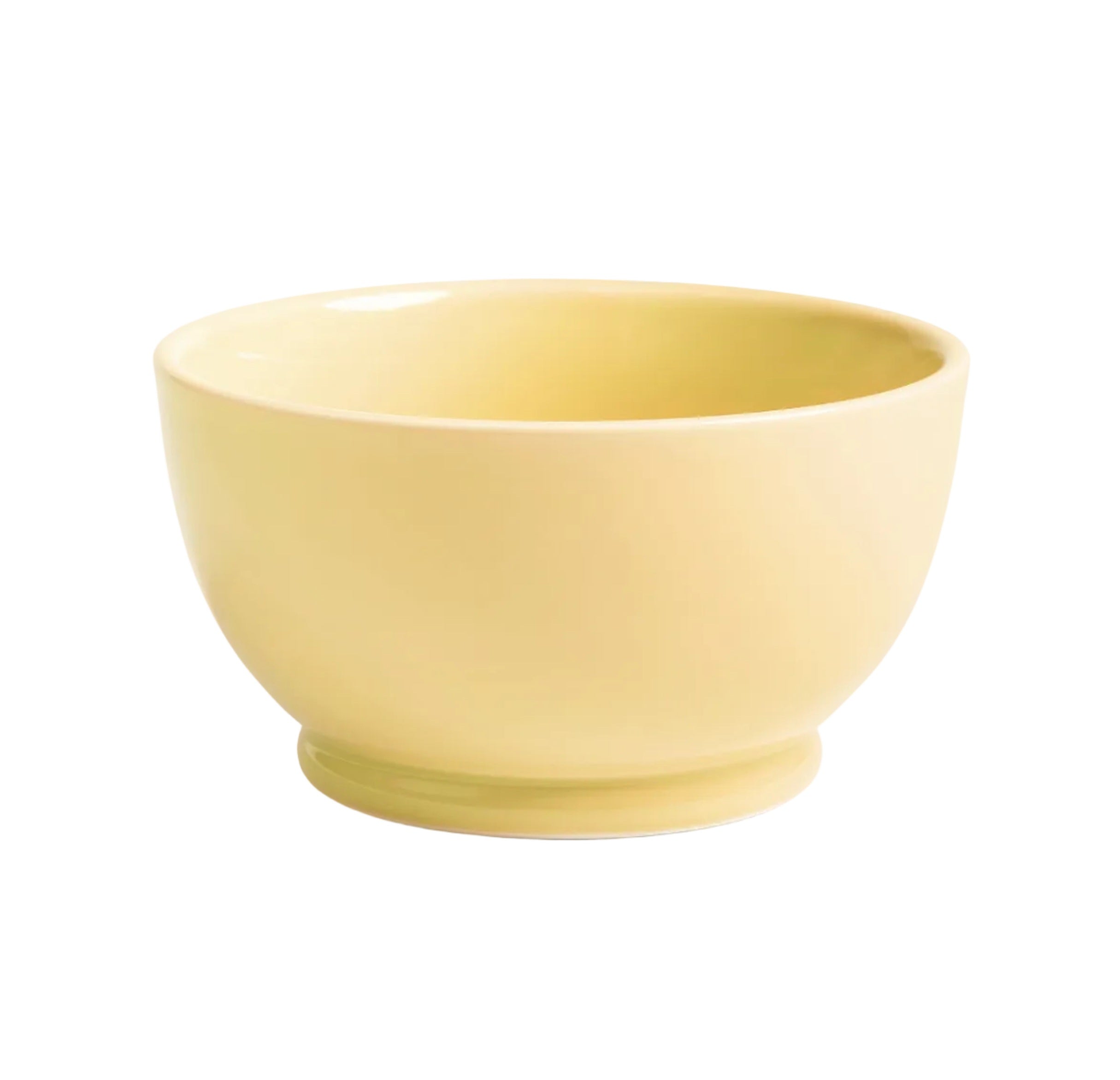 Mochi Bowl Yellow Porcelain