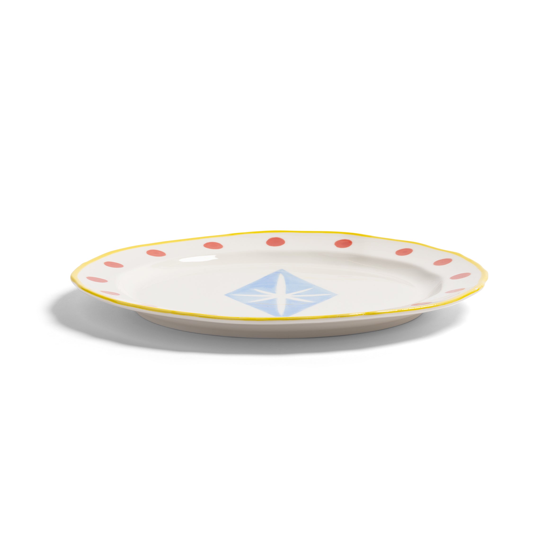 FESTIVO RHOMBIC porcelain dinner plate