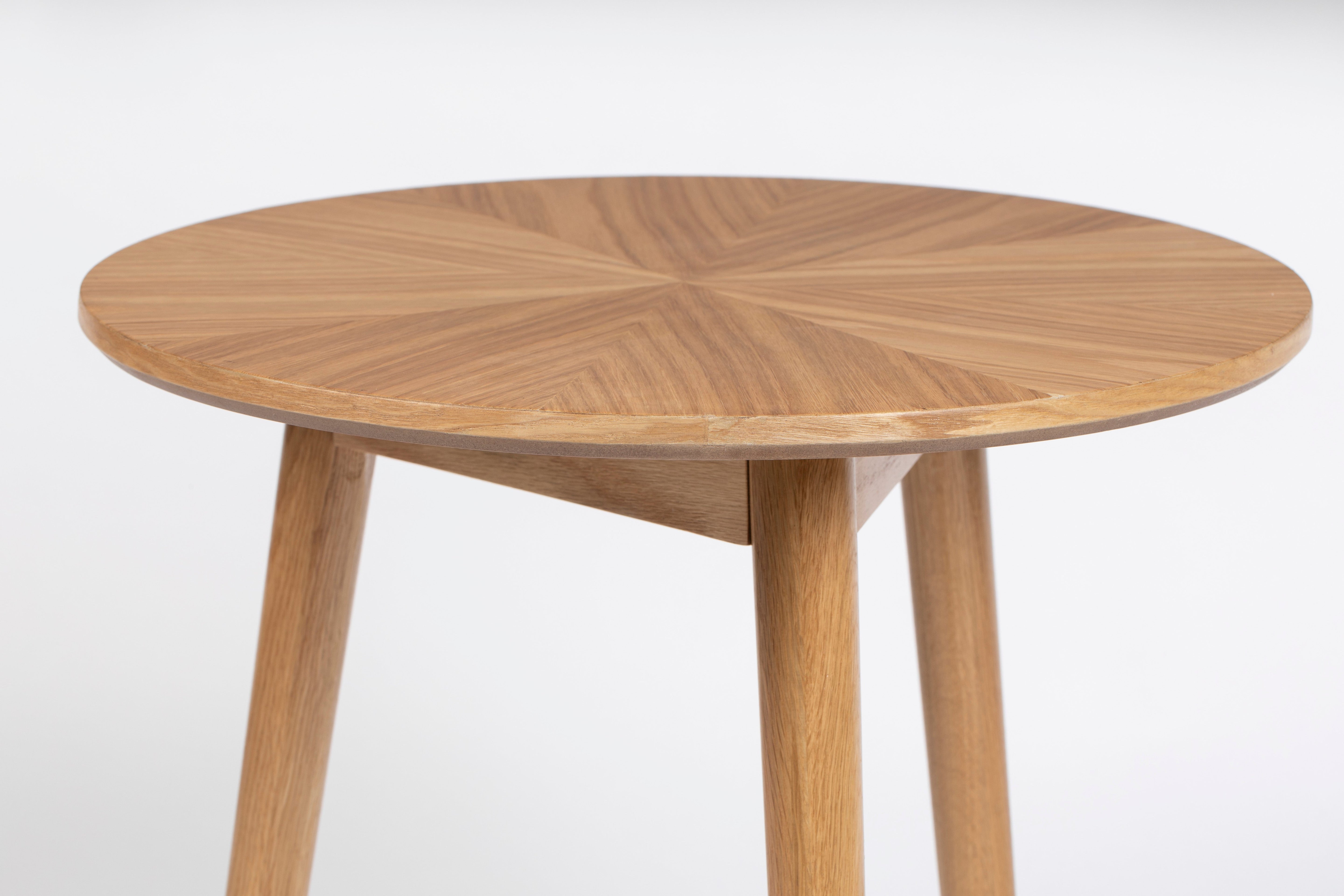 Zijtafel FABIO eikenfineer