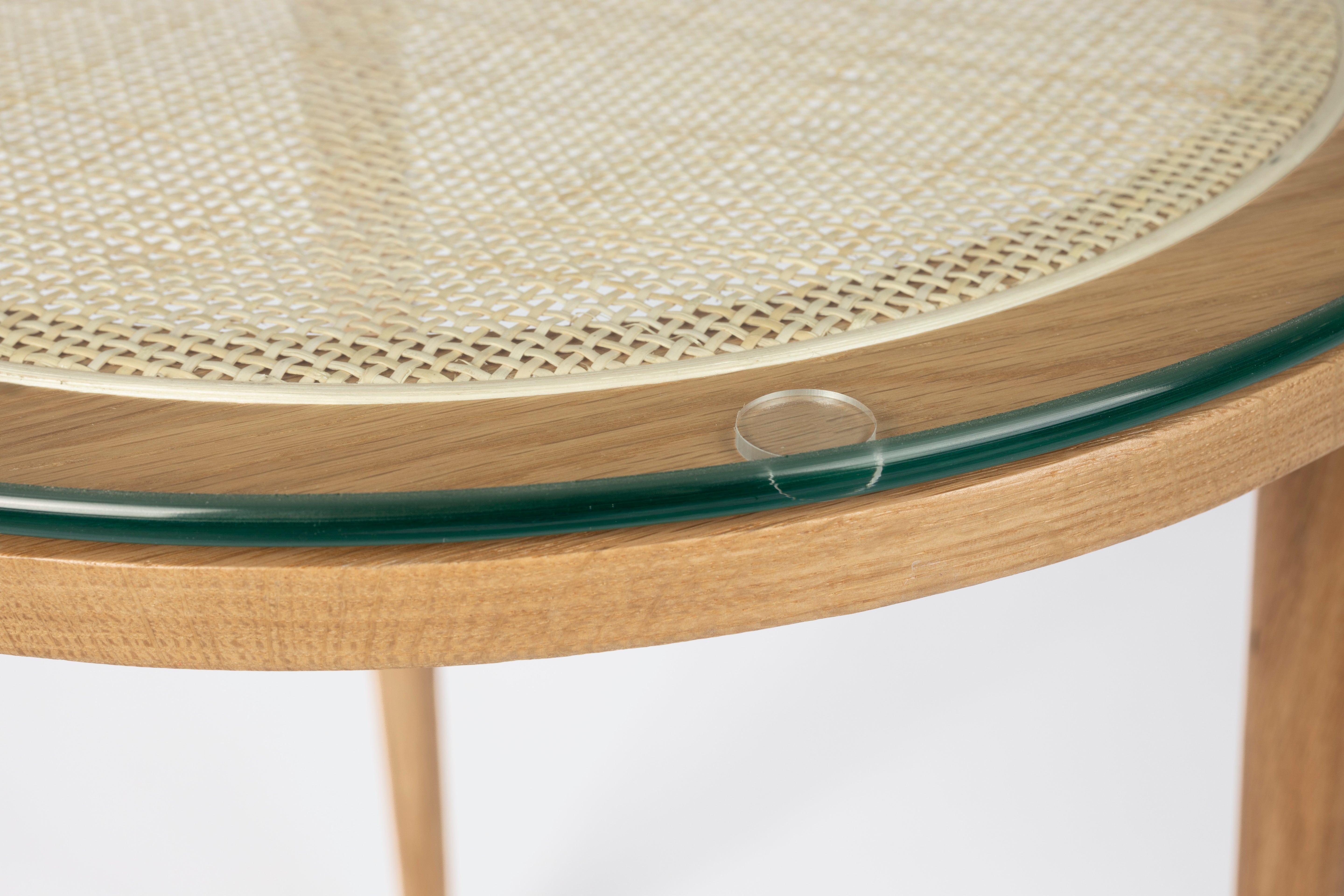 Bijzettafel HARU eikenhout