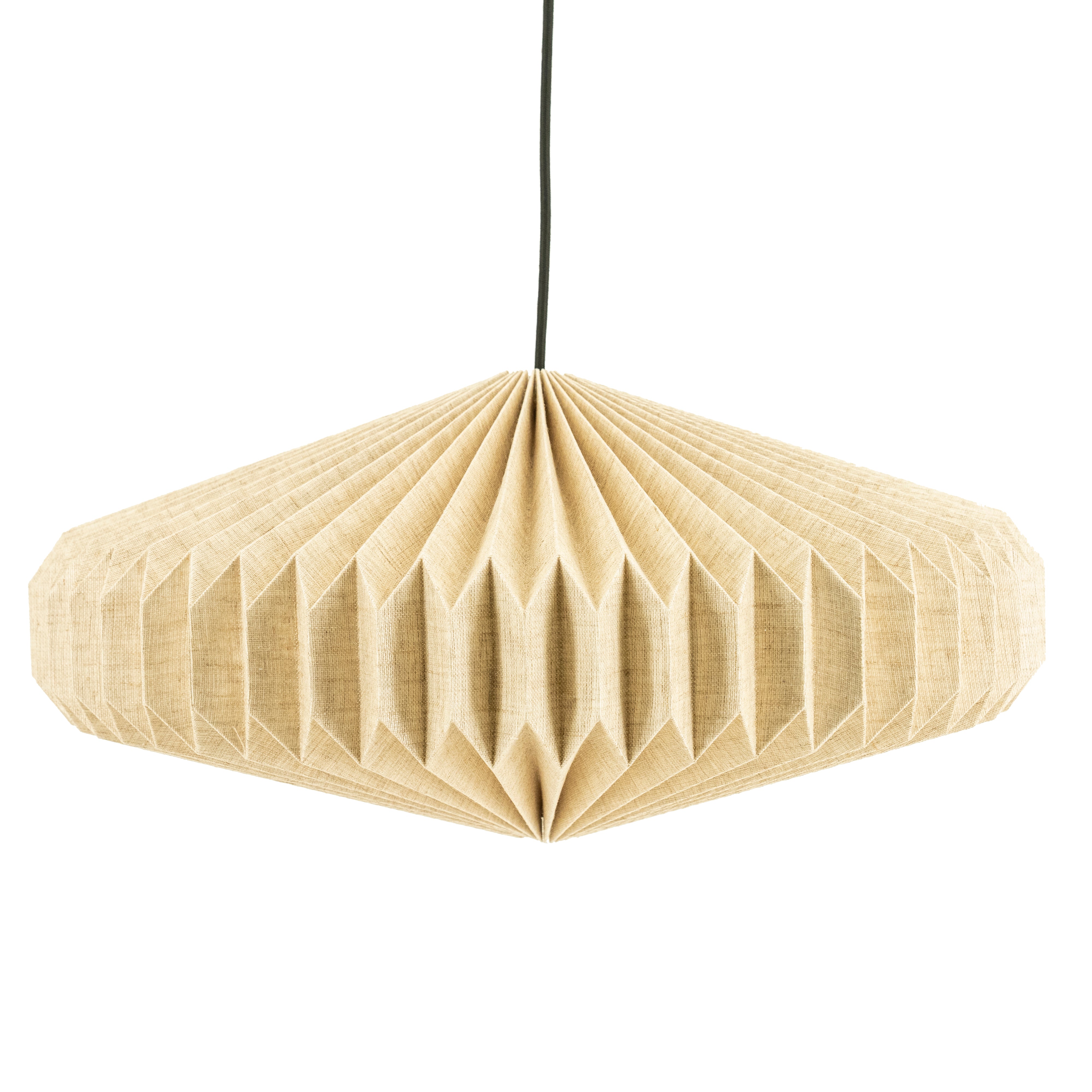 ZUKI Pendant Lamp in Paper and Linen