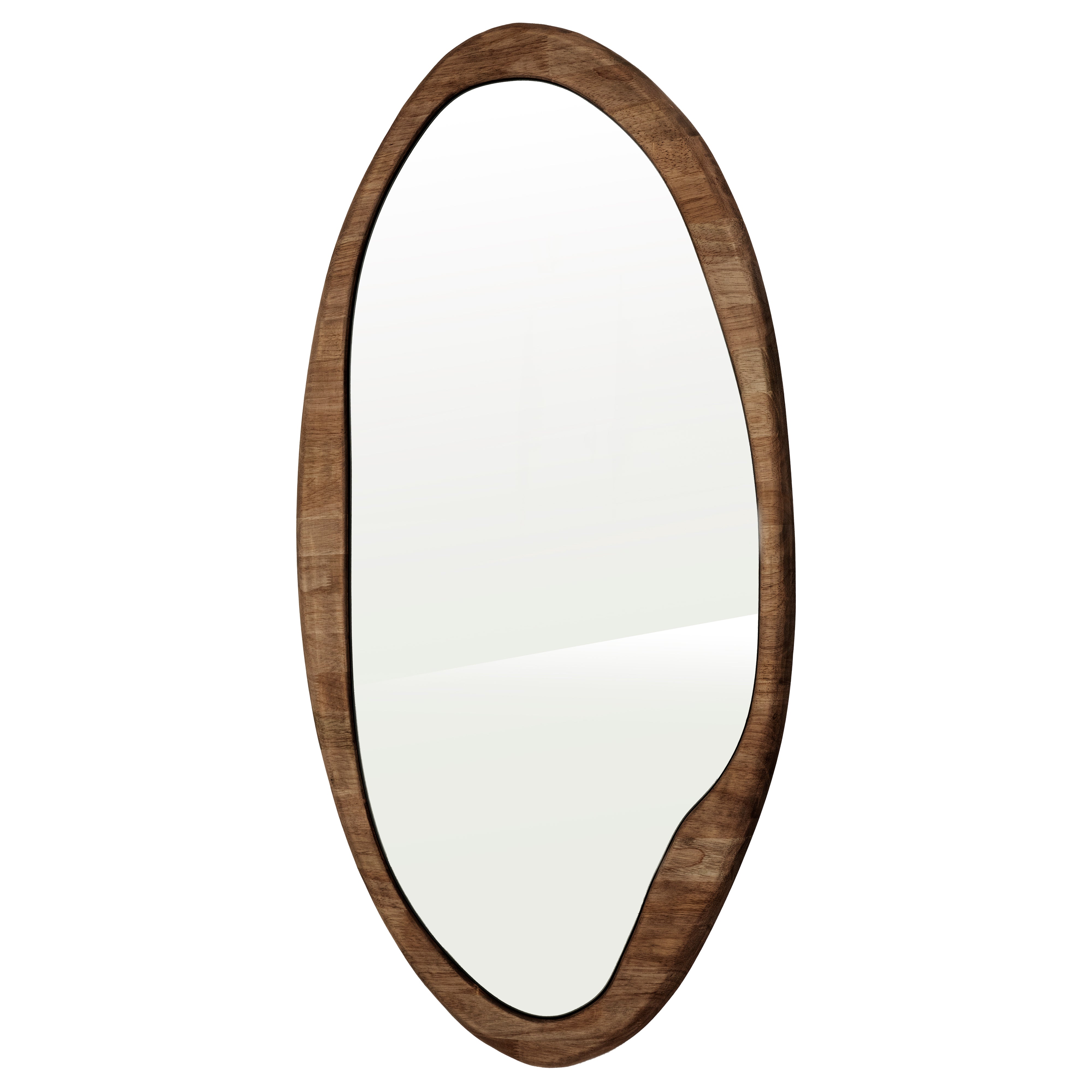LABAN wall mirror rubber wood
