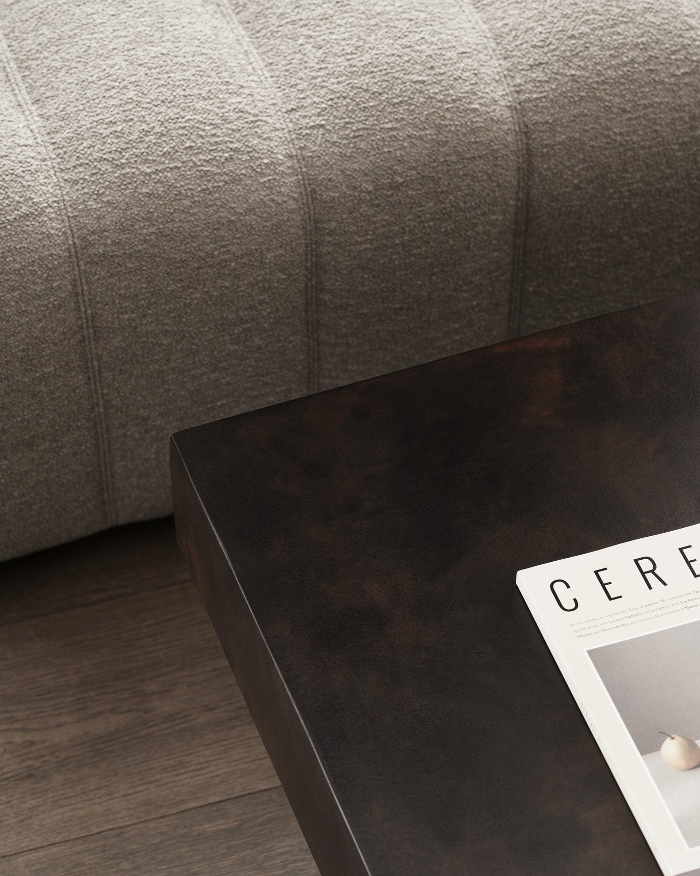 Witte beton GEAR salontafel