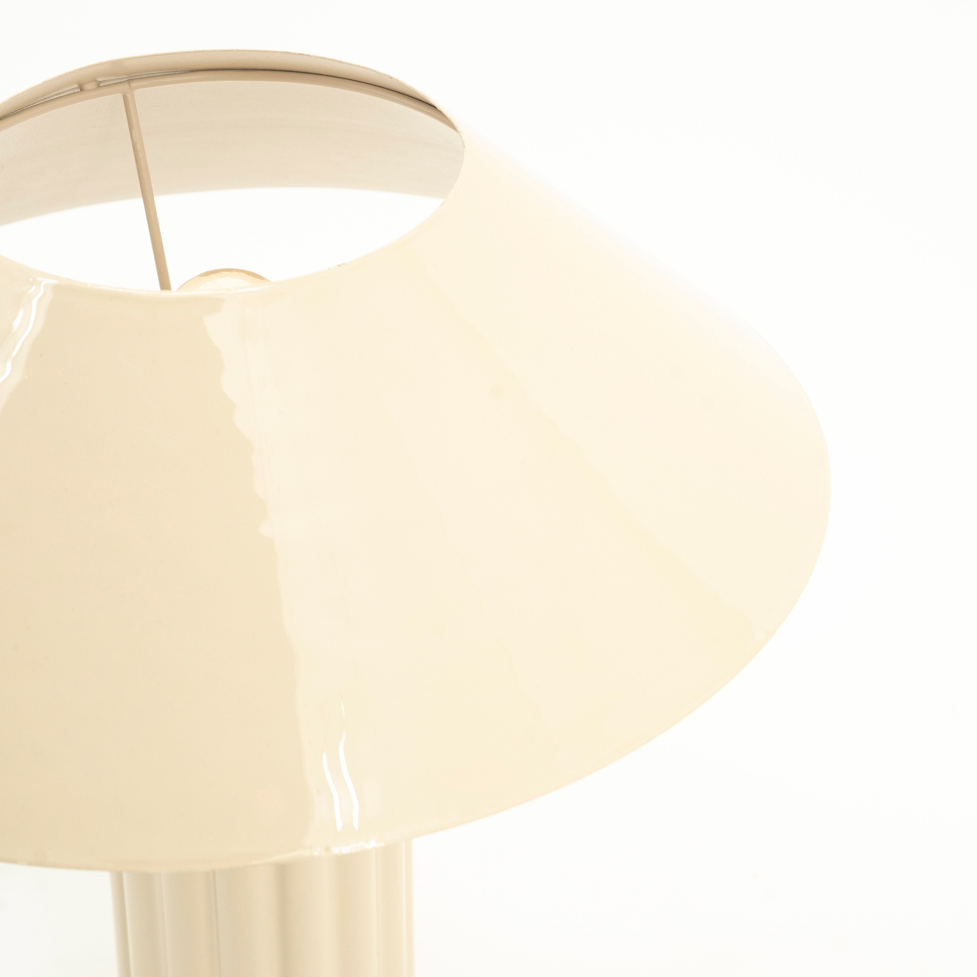 PALLAS Beige Table Lamp