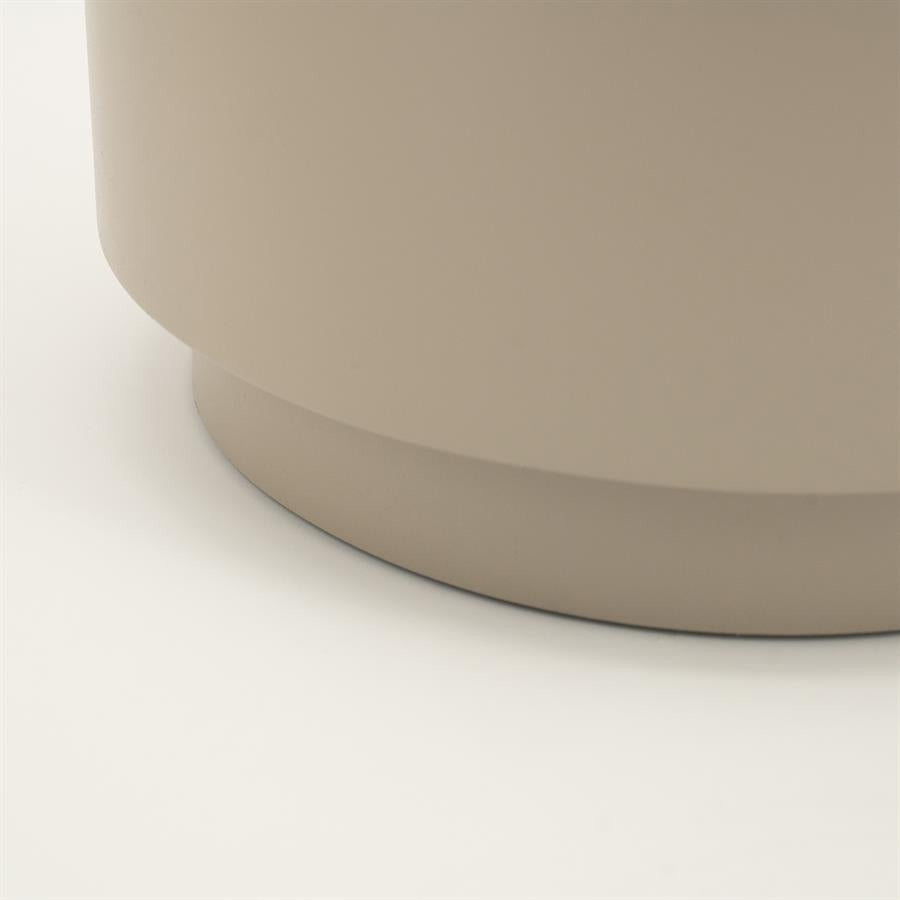 Bijzettafel MESITA taupe