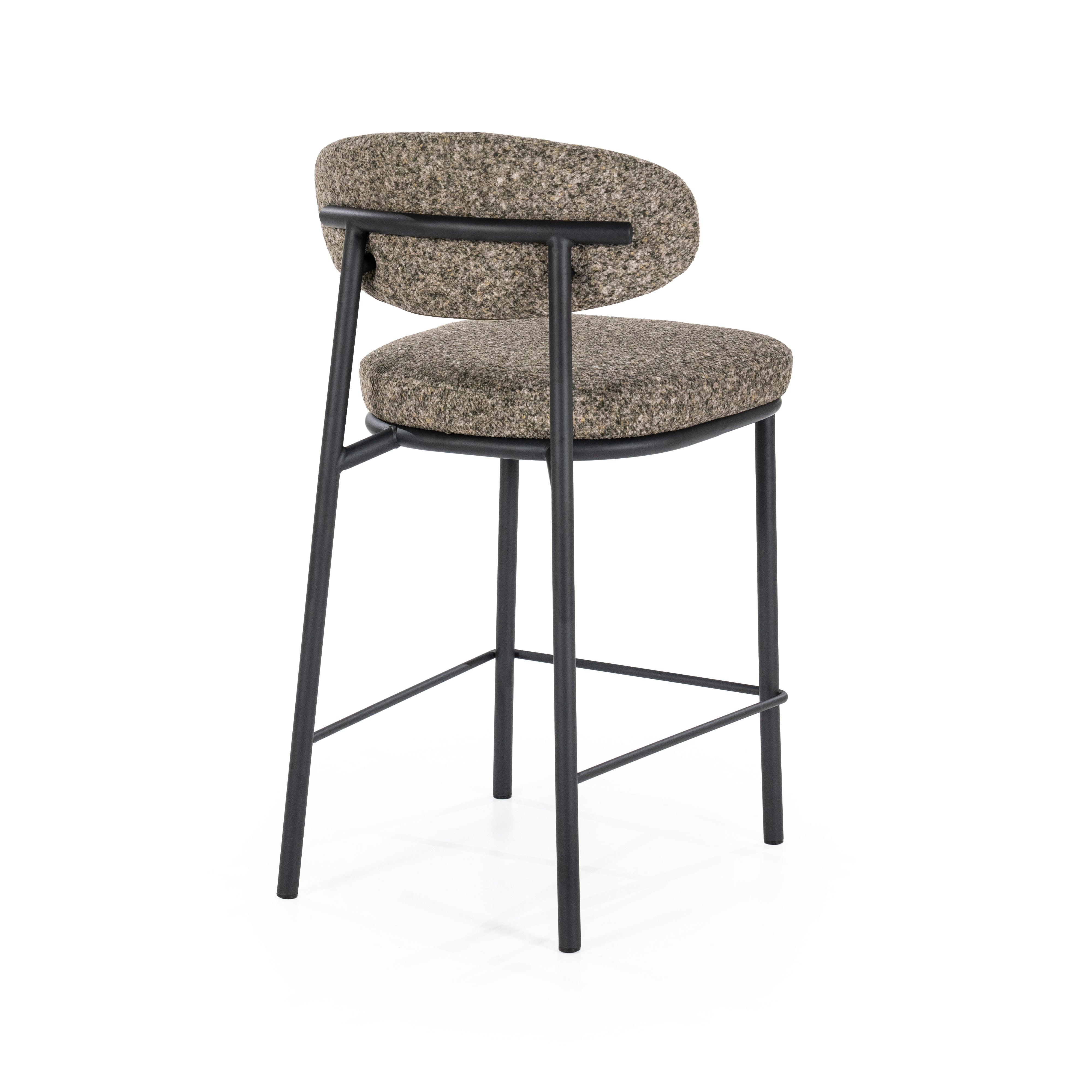 JARI Green Melange Stool