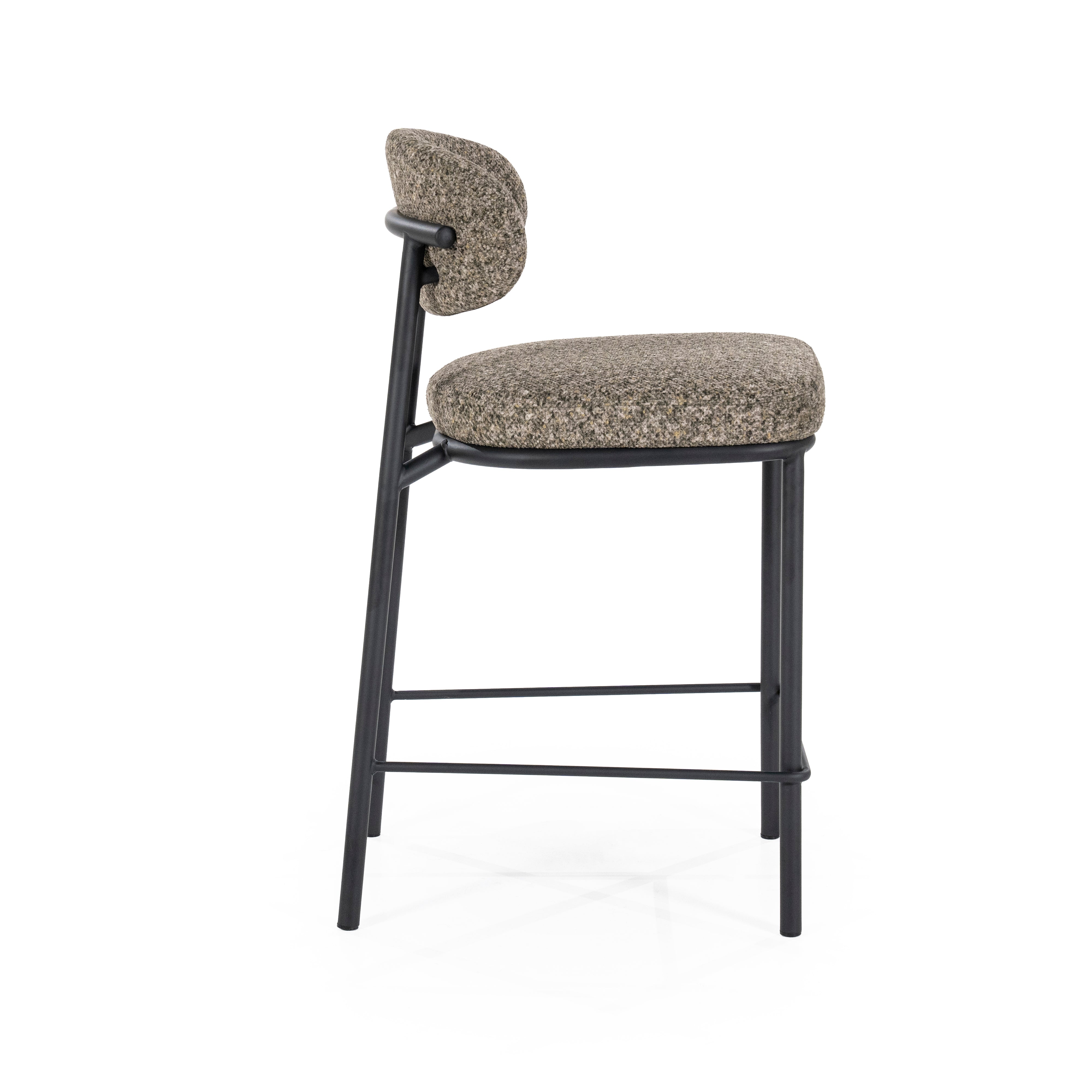 JARI Green Melange Stool
