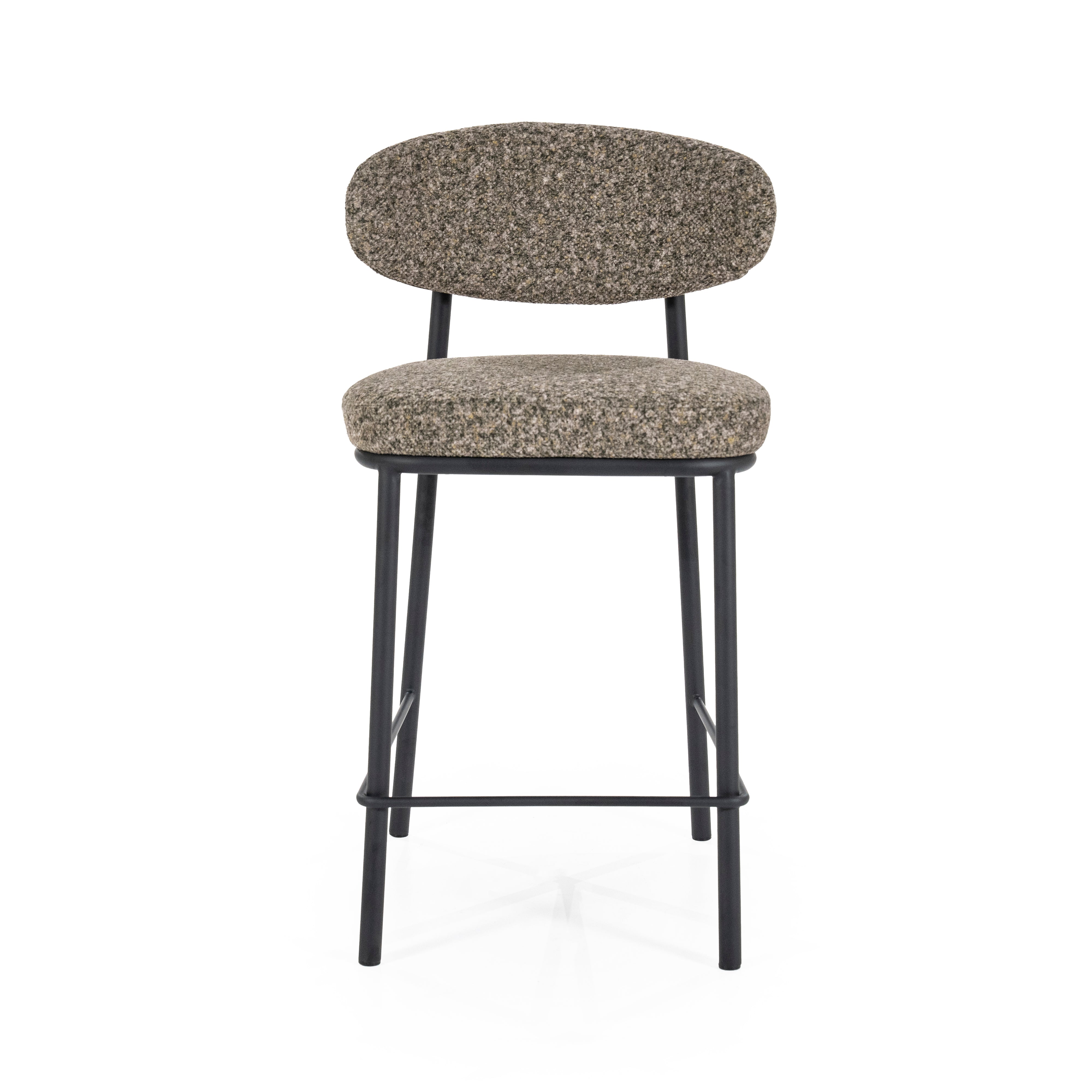 JARI Green Melange Stool