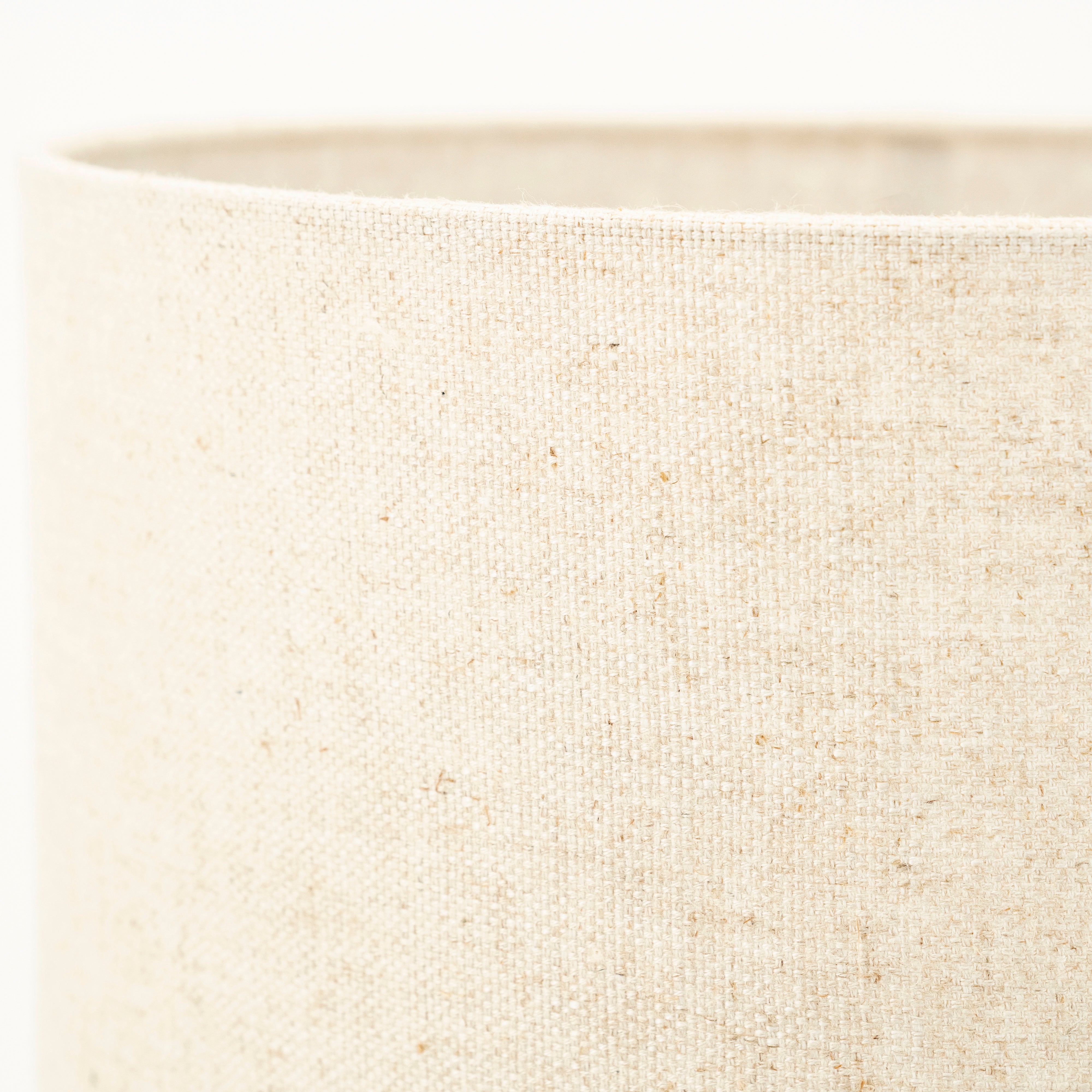 PATRON Table Lamp Beige Marble with Cream Shade