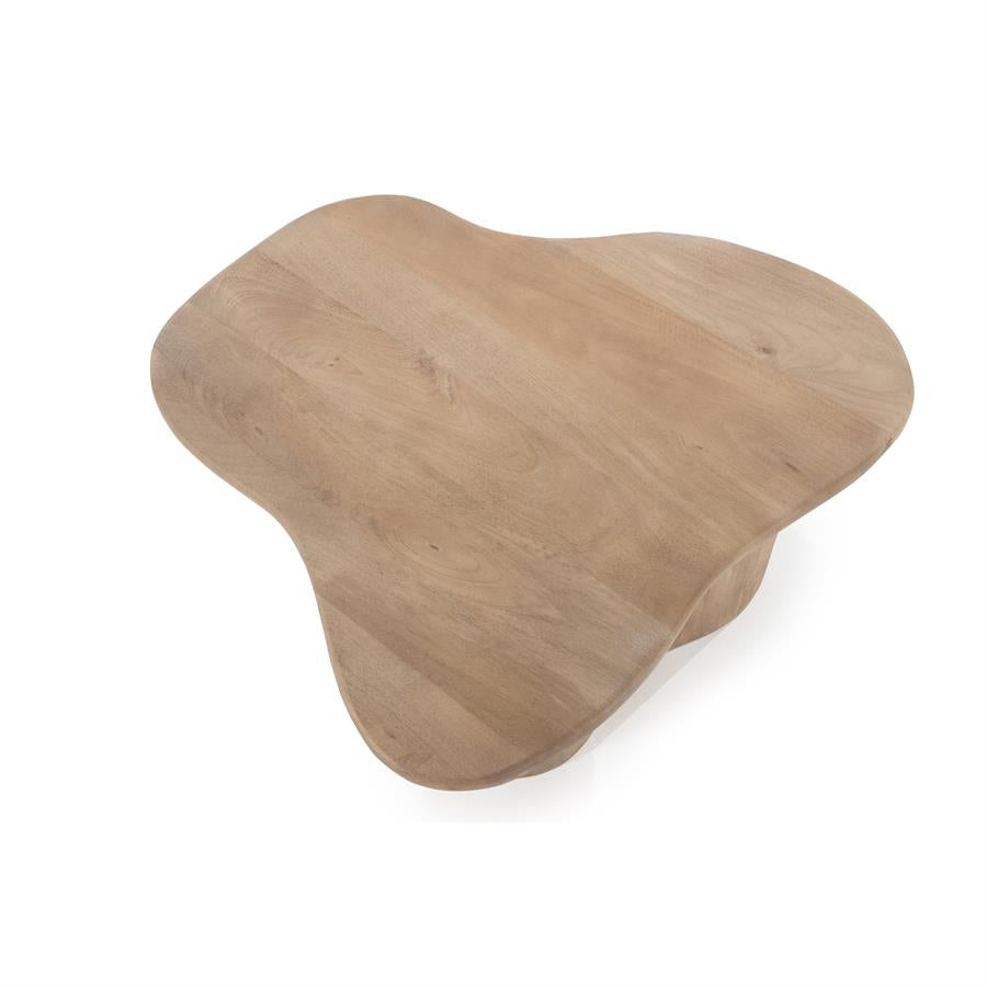 Set van salontafels FALL mango hout