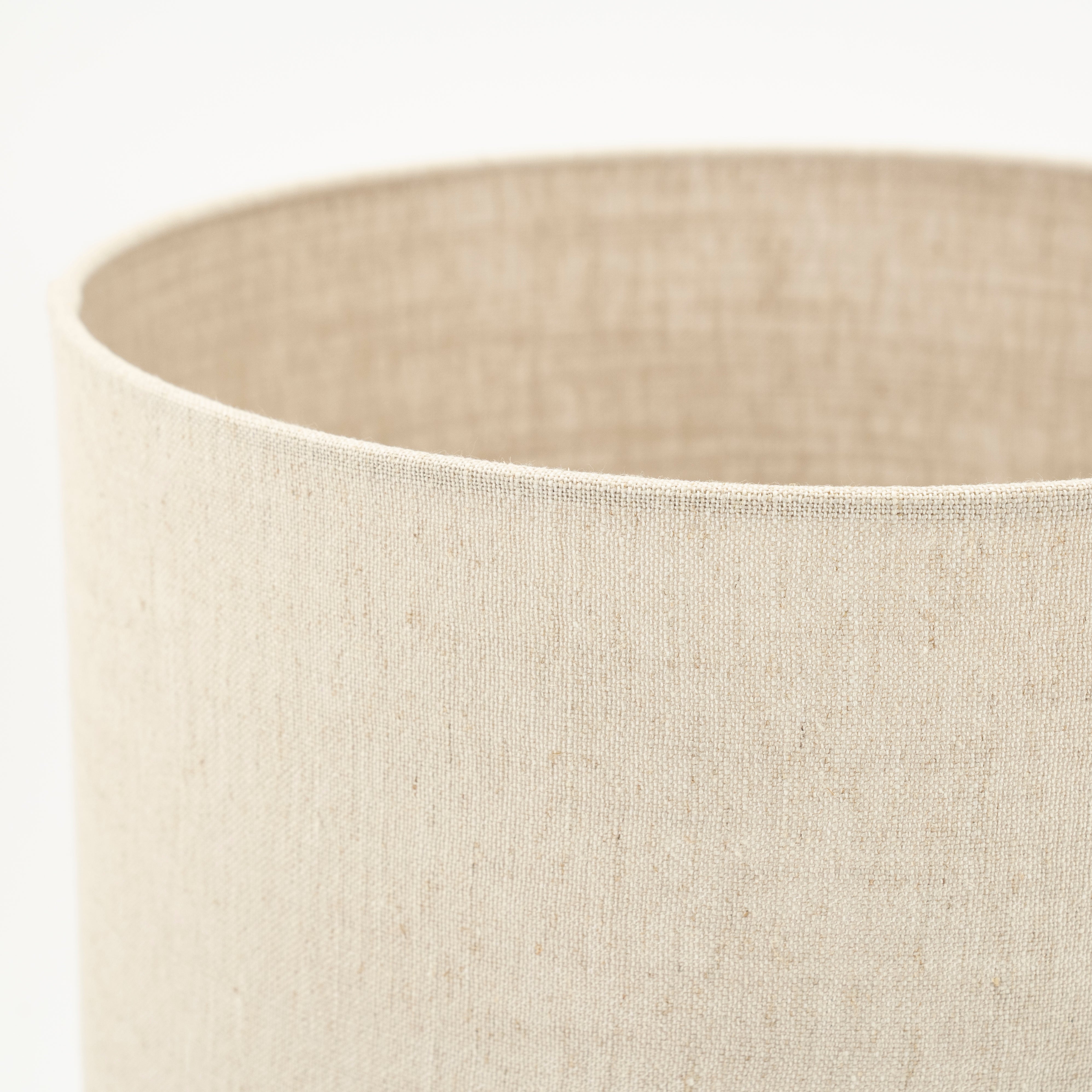 AMARA travertine table lamp with beige shade