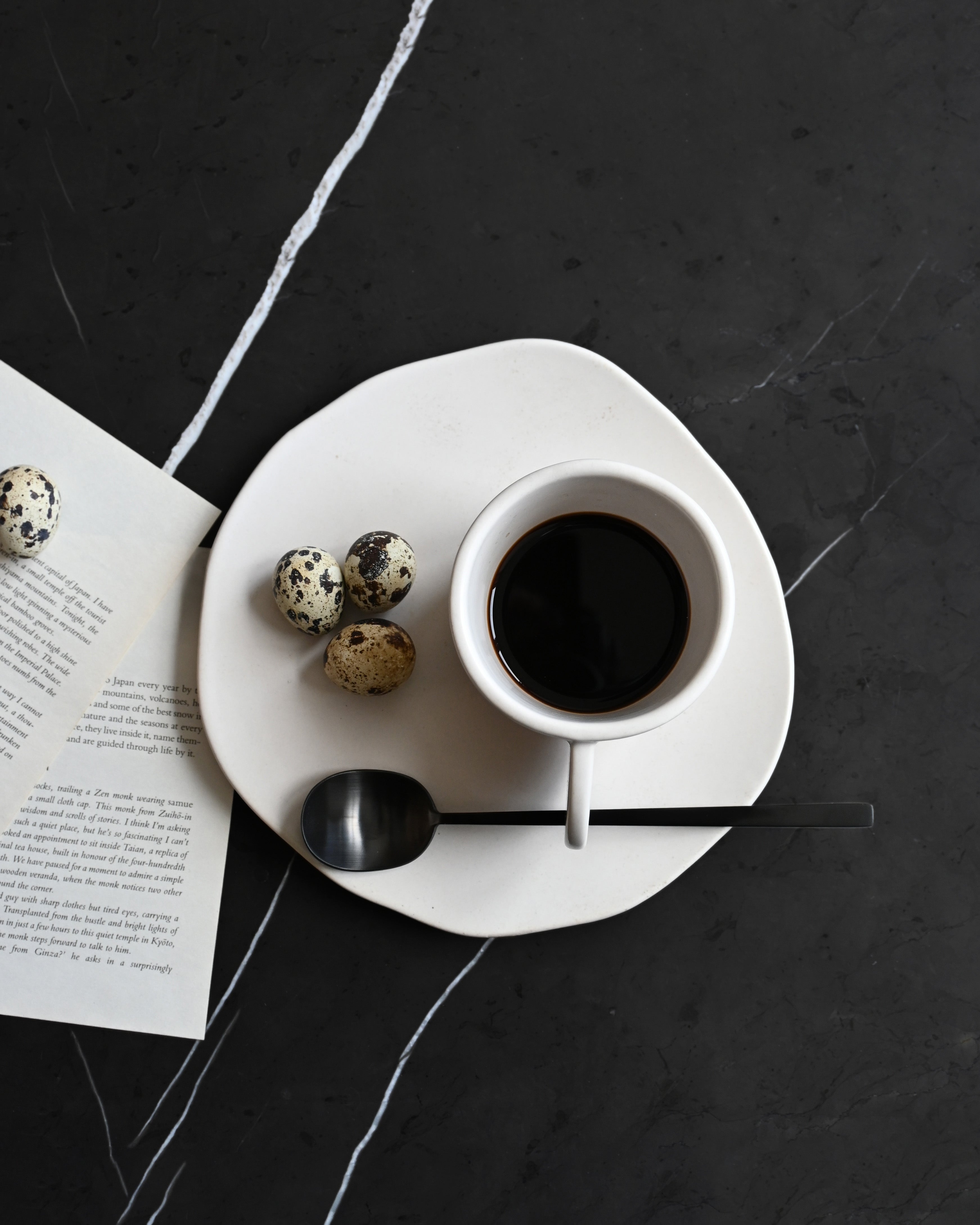 Set van mokken NATIVE witte steengoed