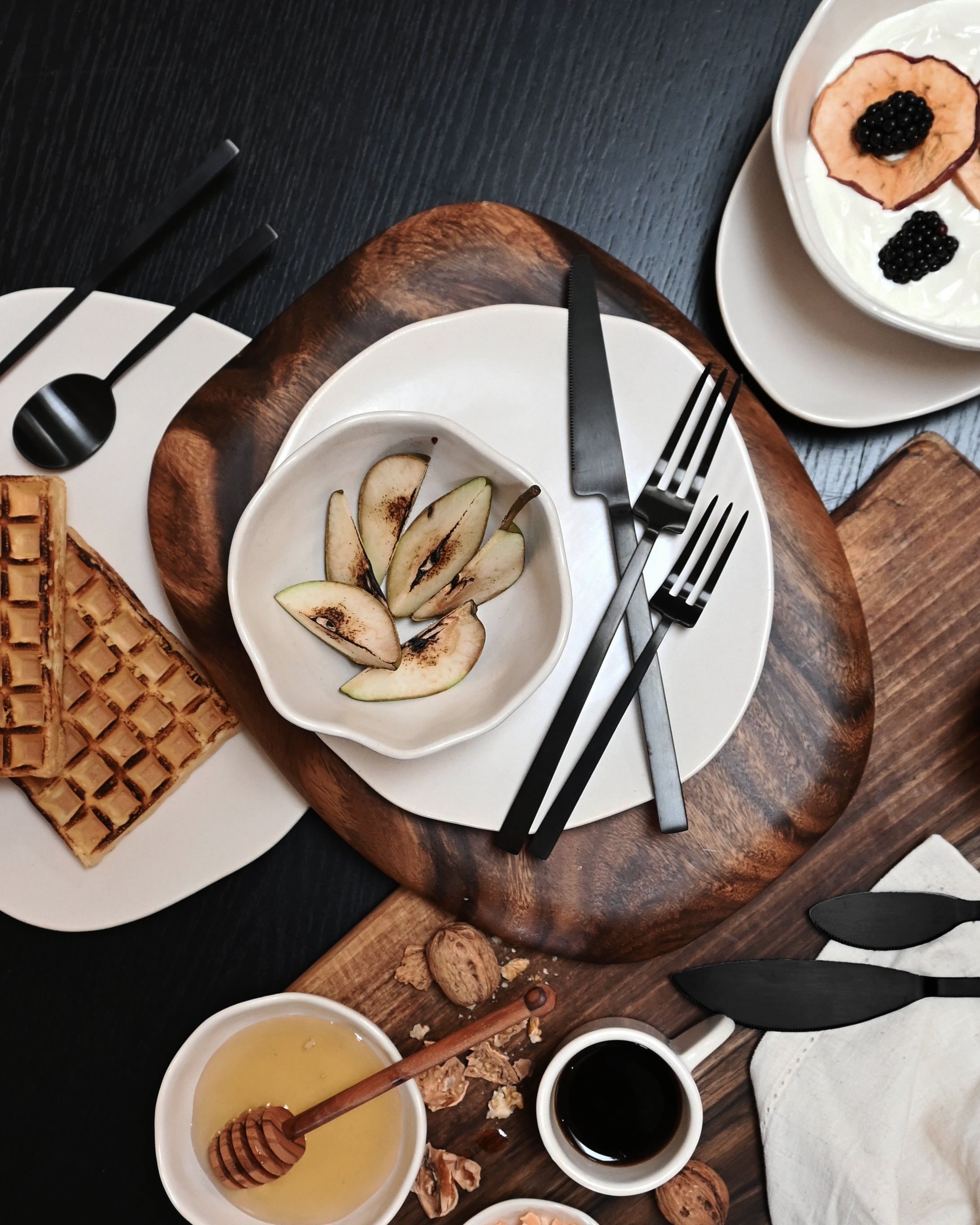 Schwarz Besteckset KOGEI