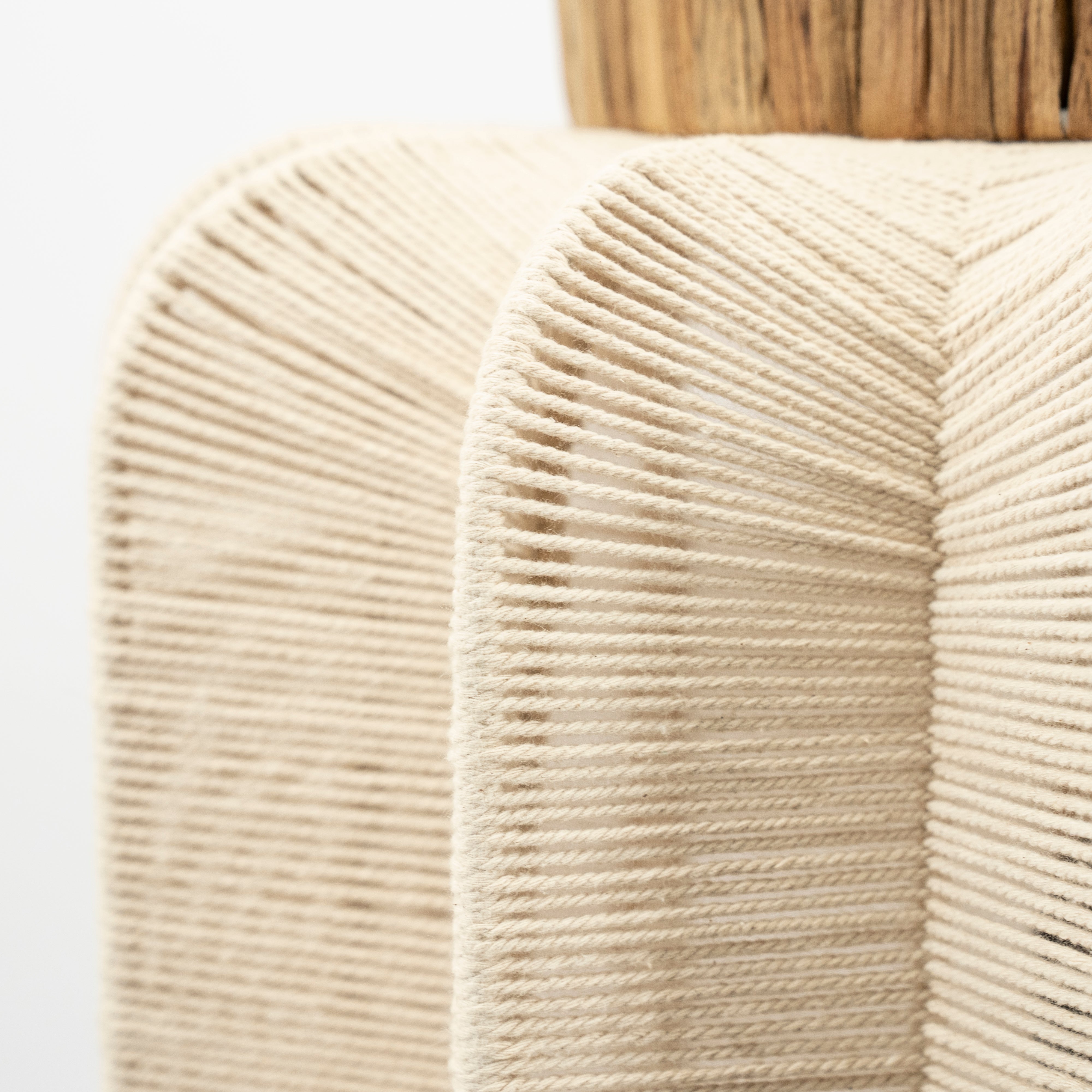 Pendelleuchte REB Baumwolle mit Seegras