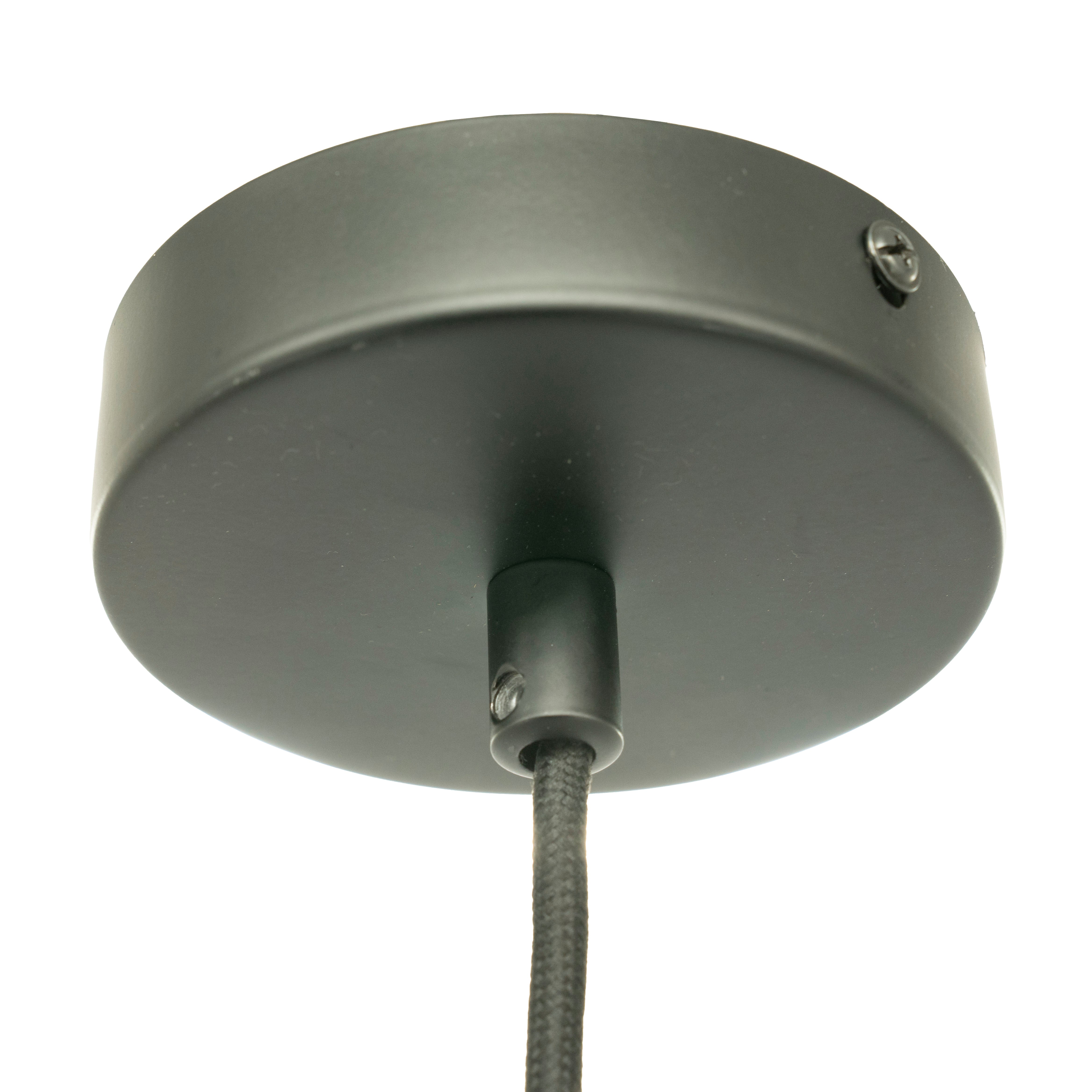 Gouden glazen hanglamp SHONA