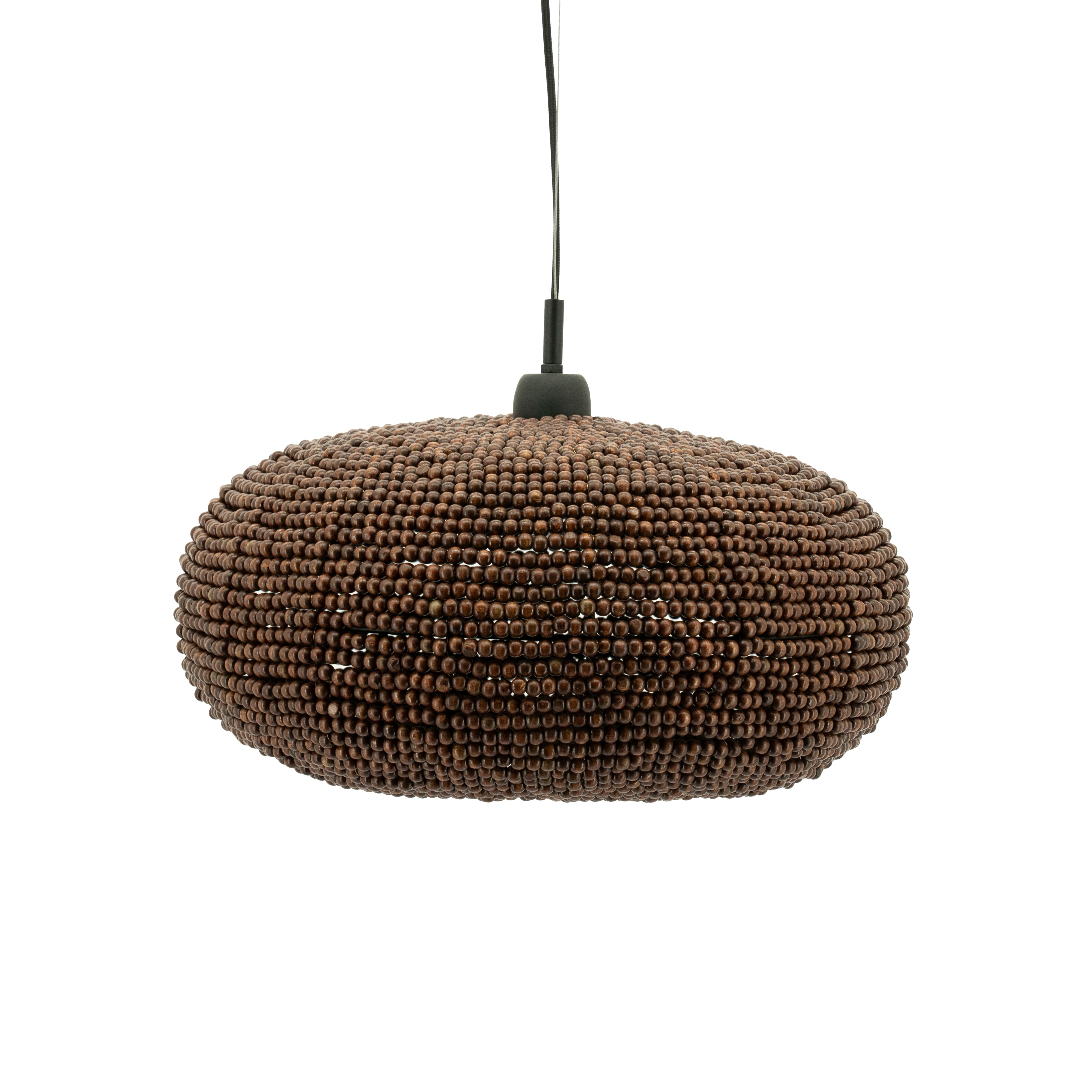 SHANGA pendant lamp dark wood