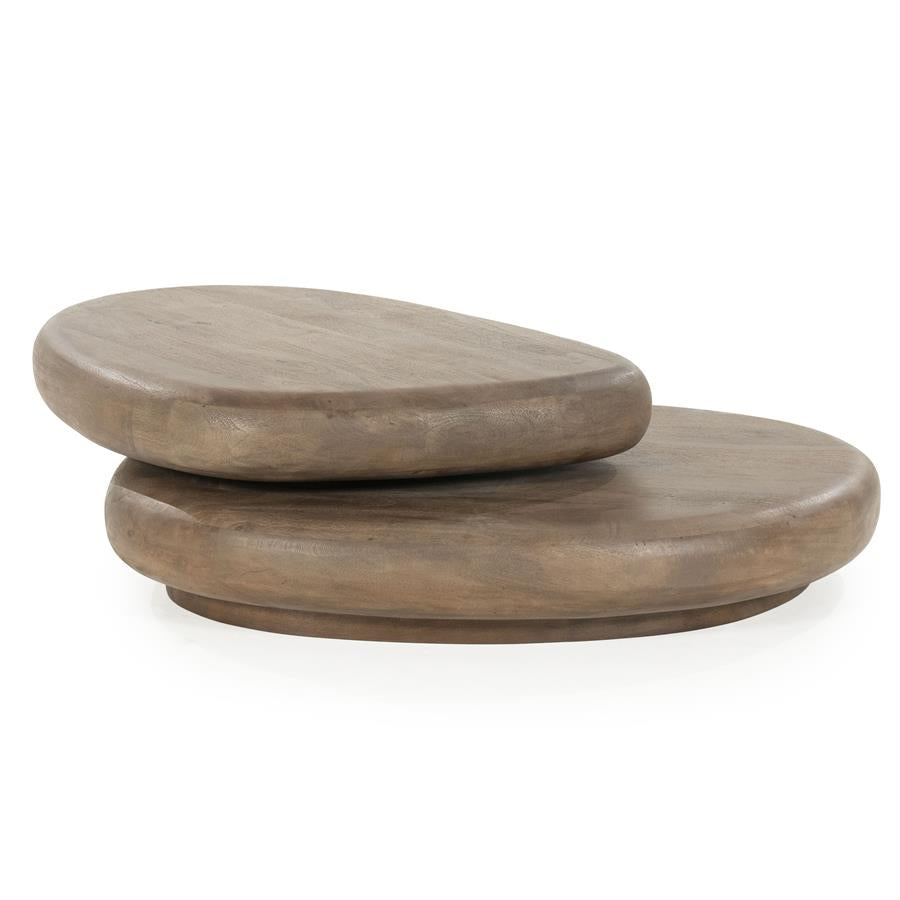 KABO Coffee Table Dark Brown Mango Wood