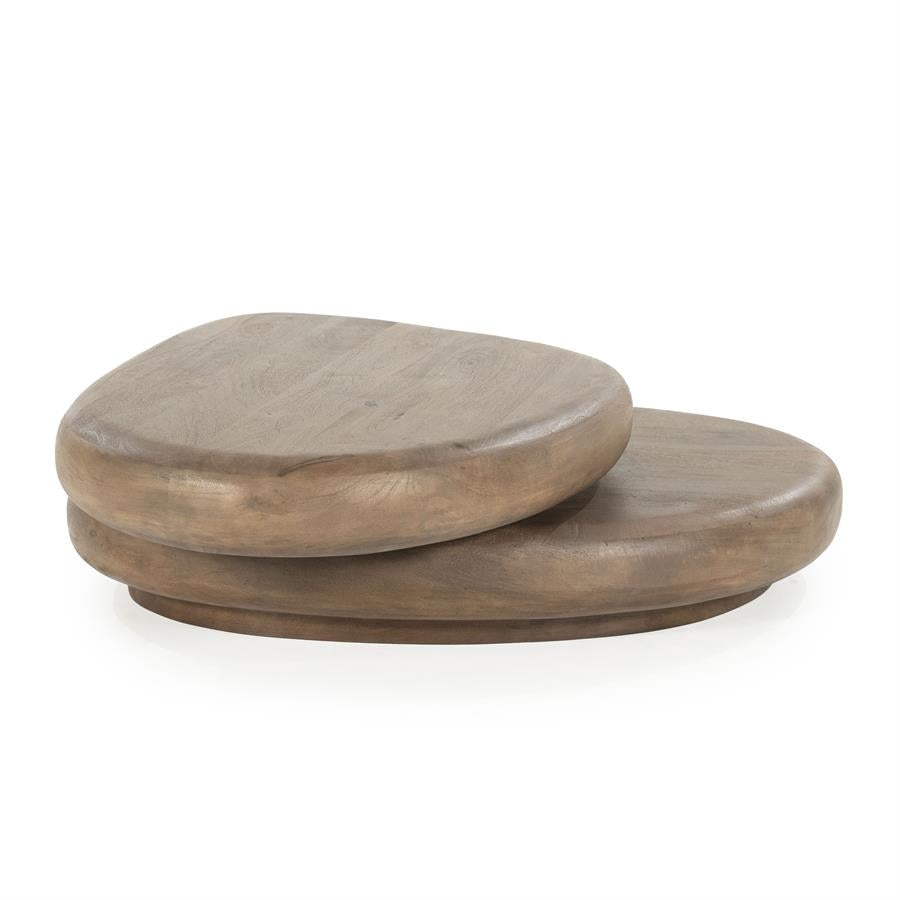 KABO Coffee Table Dark Brown Mango Wood