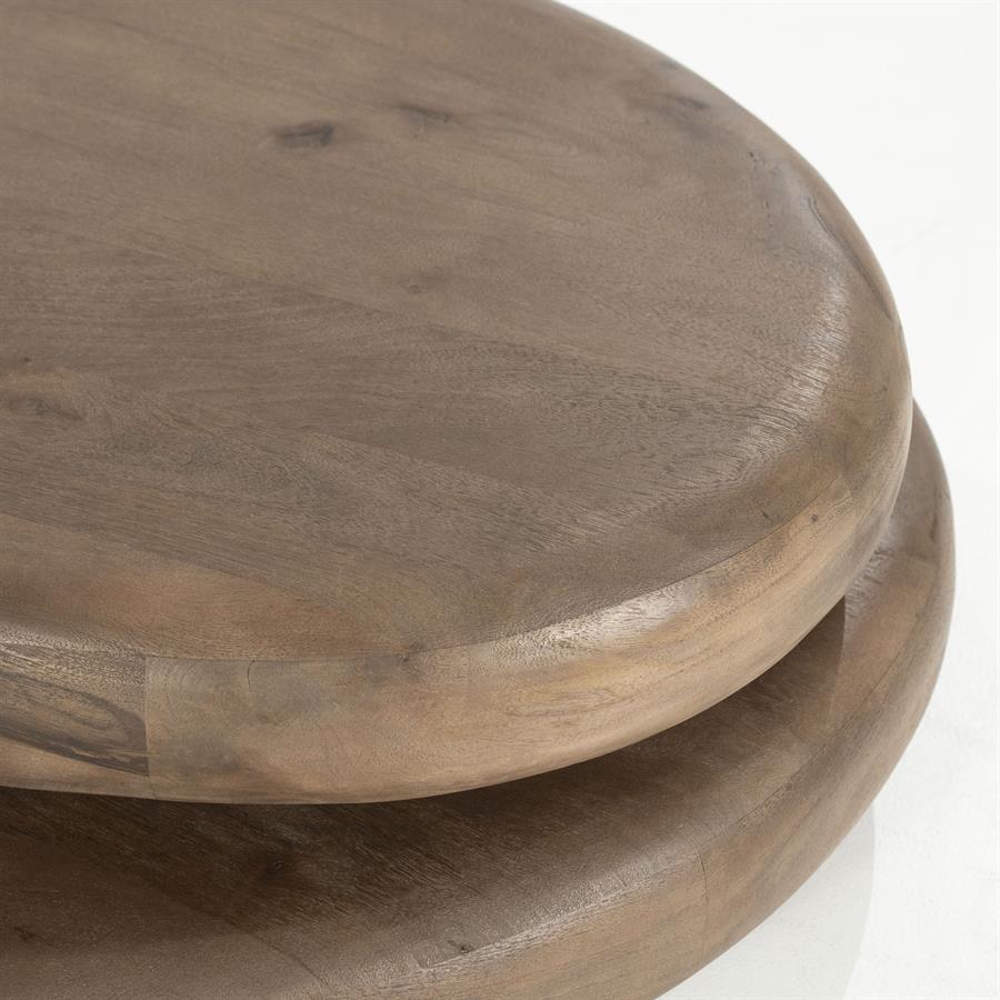 KABO Coffee Table Dark Brown Mango Wood